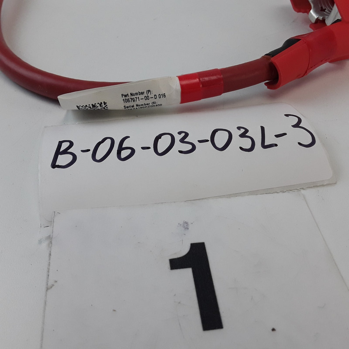 1067971-00-D High Voltage Positive Cable Harness For Tesla Model 3 Genuine OEM