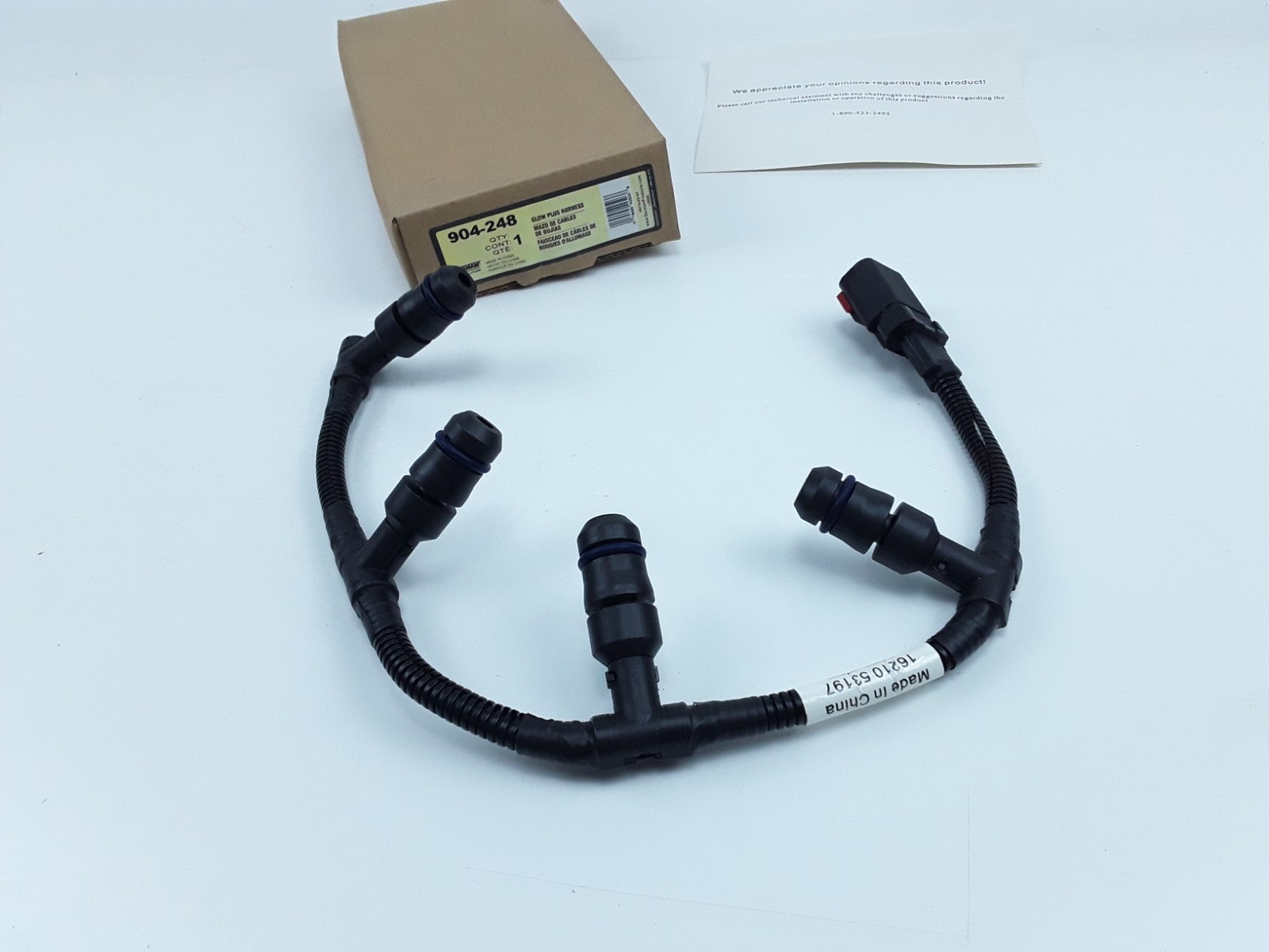 Left Right Glow Plug Harness Fits Ford Excursion F-250 Super Duty (2003-2004)
