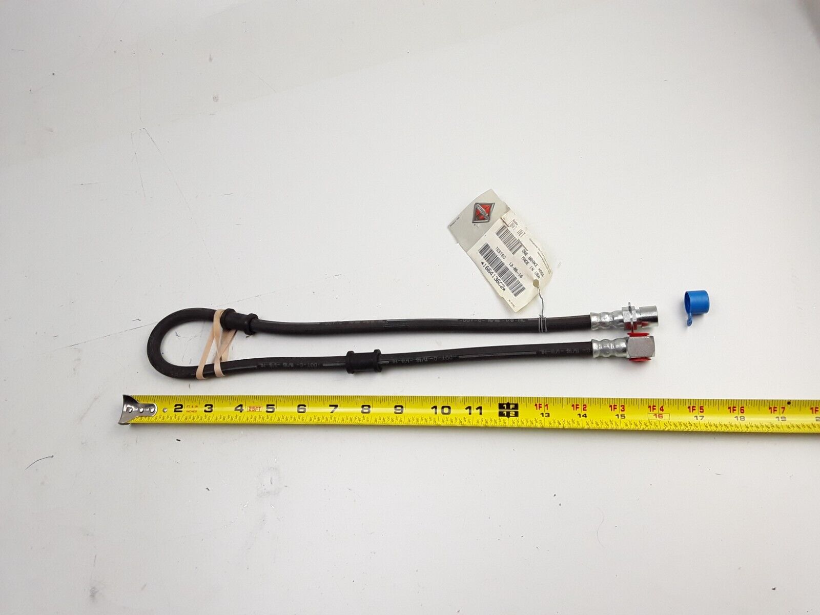 New International 1664136C2 Brake Hydraulic Hose For 4700 4800 4900 1990-1997 - HotCarParts