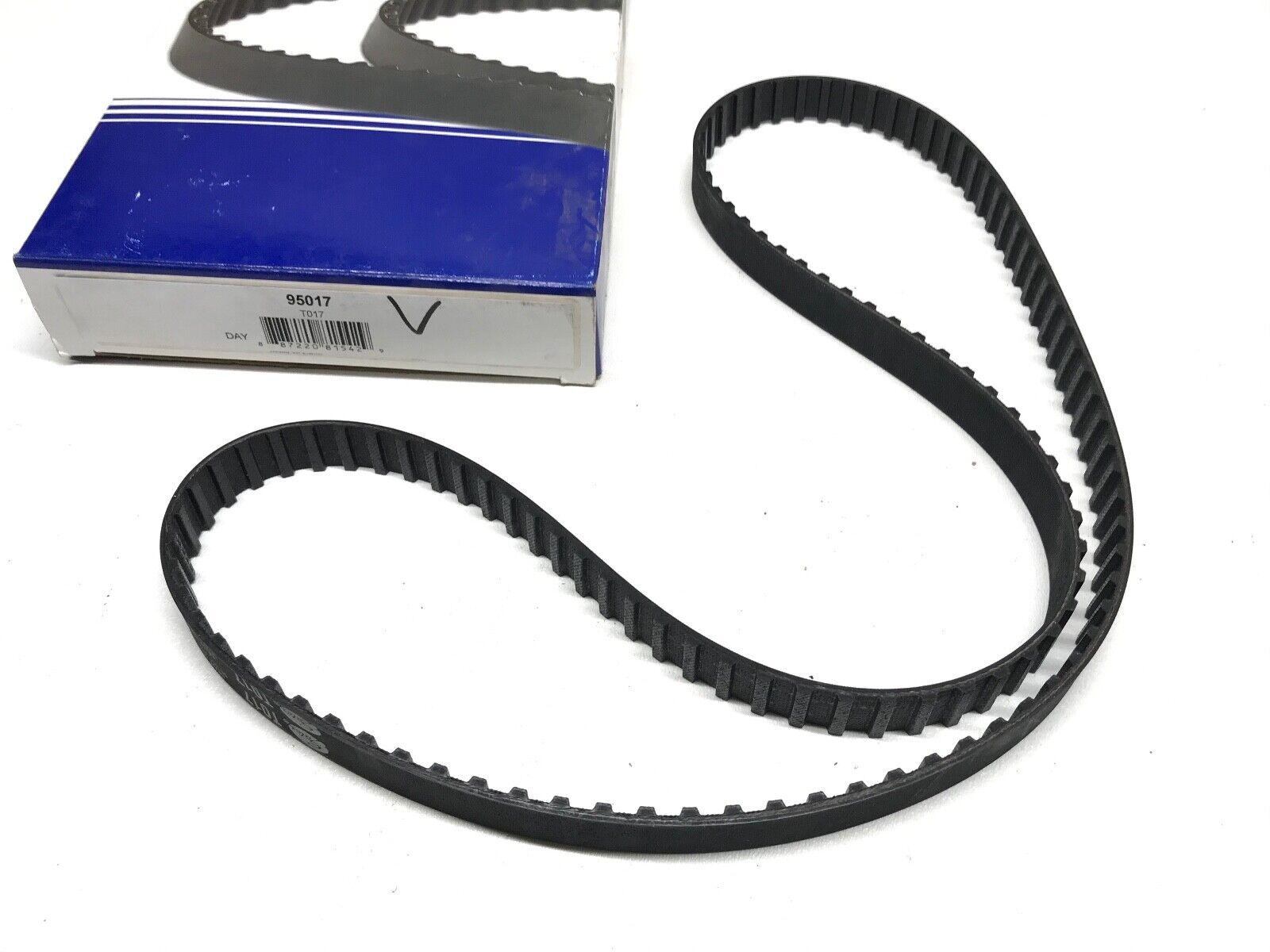 Engine Timing Belt CARQUEST 95017 / T017 for Audi, Dodge, Porsche, Plymouth, AMC - HotCarParts