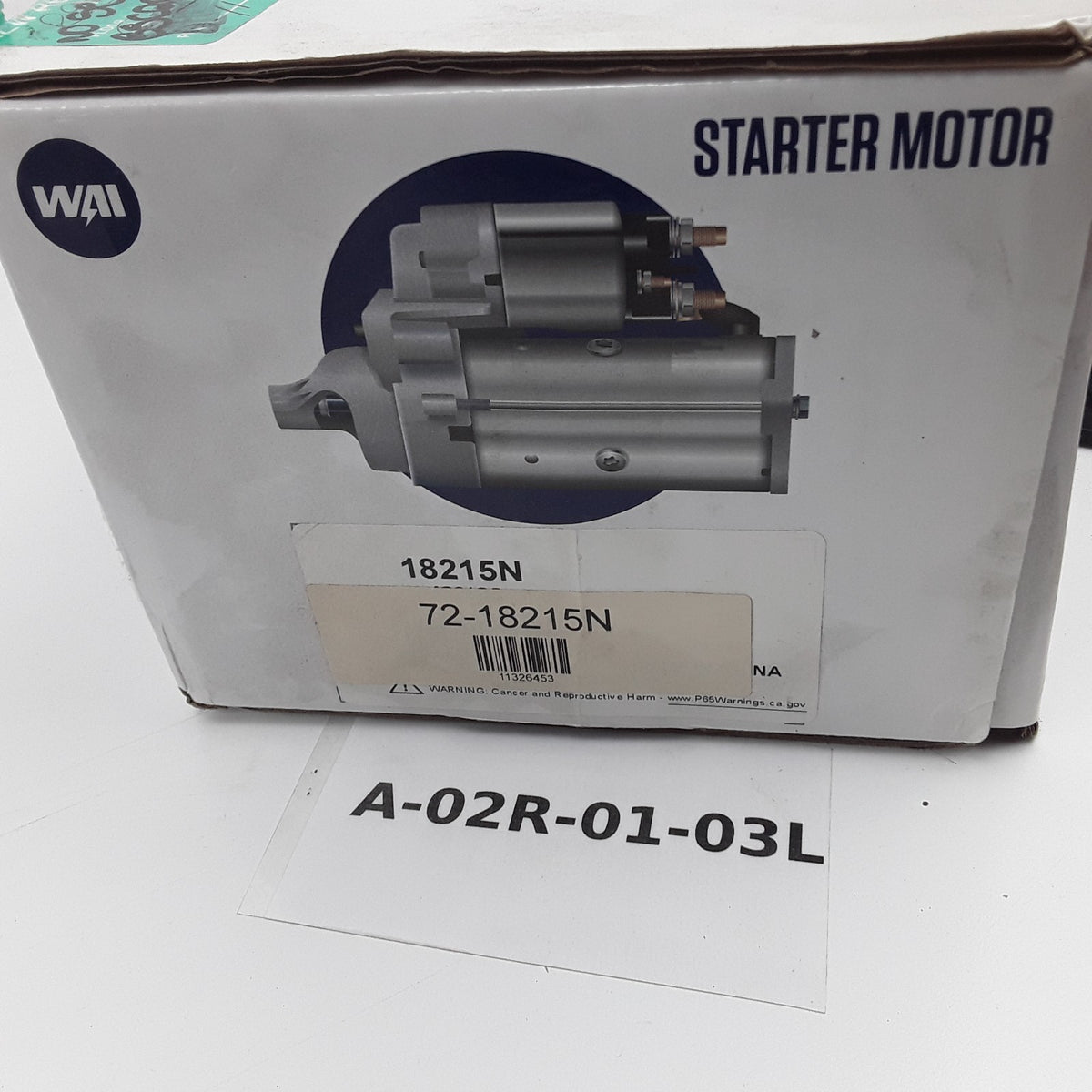 WAI 18215N Starter Motor Fits UD 1400 1300 1992 1993 1994 1995 1996 1997 1998