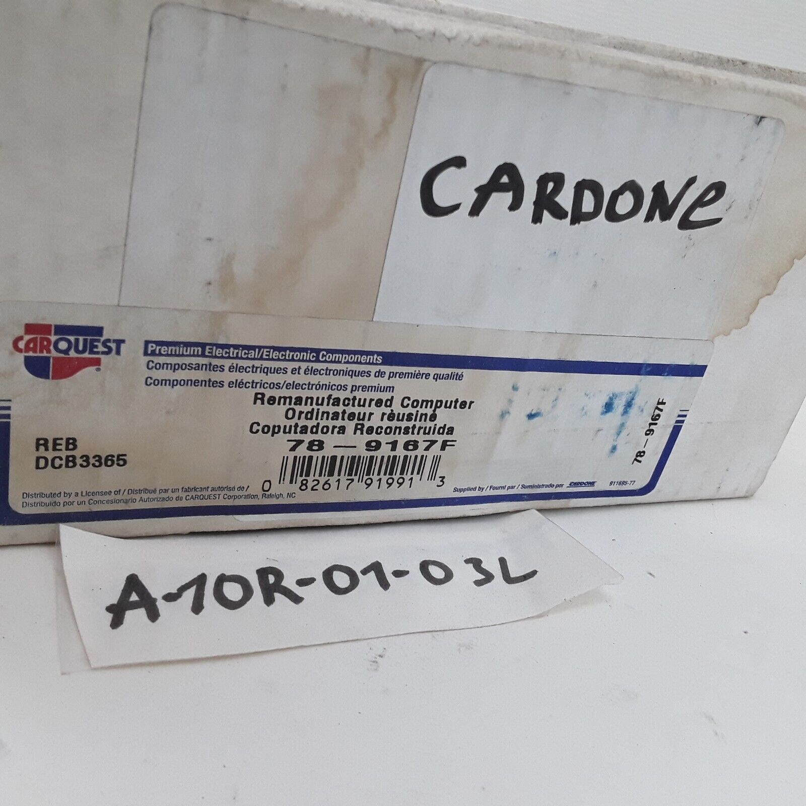 Cardone 78-9167F Engine Control Module Replacement Part for Ford Focus 2.0L 2005