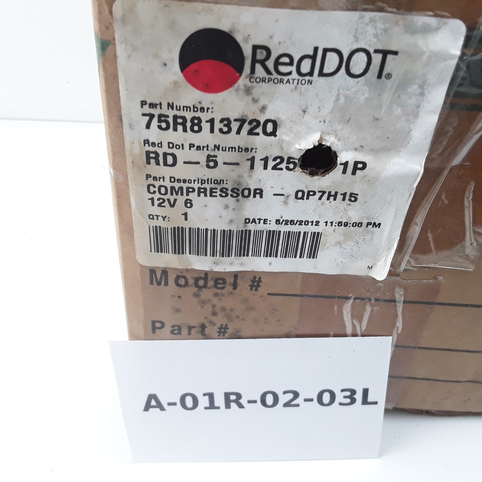 Q4891 75R81372Q Compressor-QP7H15D Fits Volvo VHD VNL VN VNM 2002 2003-2016