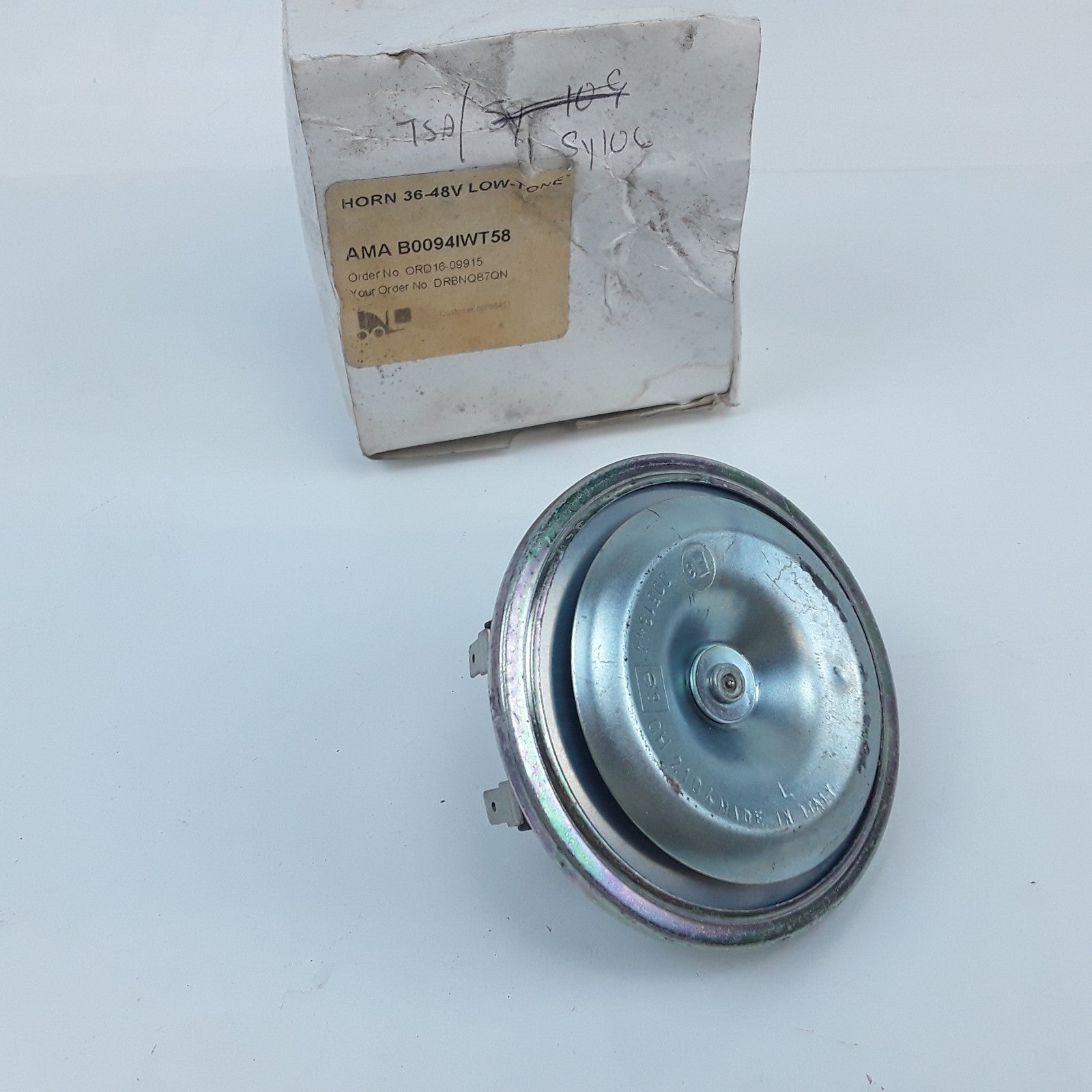 Low-Tone Industrial Horn 36V-48V For 7FBEU20 7FBCU15 7FBEU15 7HBW23 Forklifts