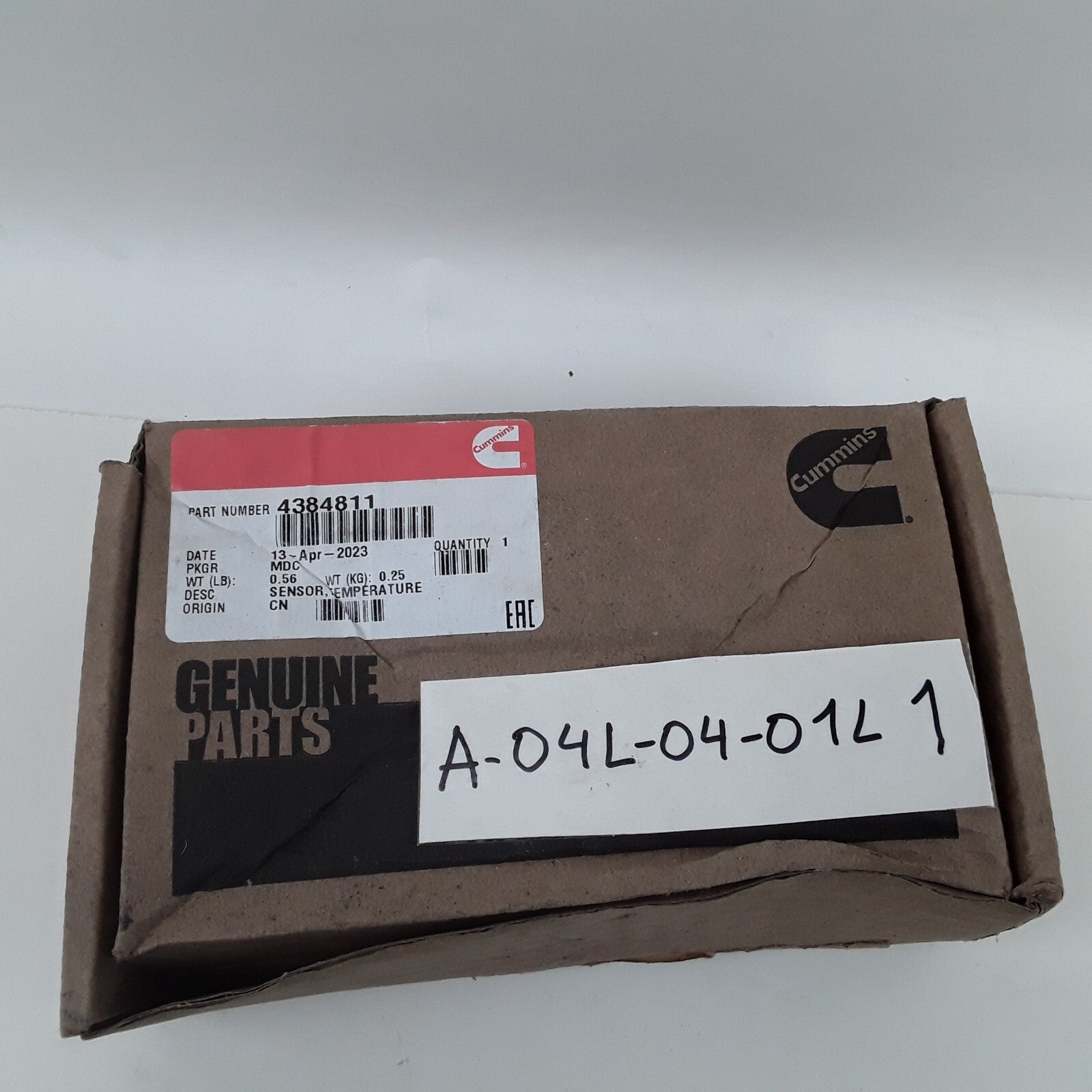 Cummins 4384811 - Exhaust Gas Engine Coolant Temperature Sensor Fits ISX ISB QSB