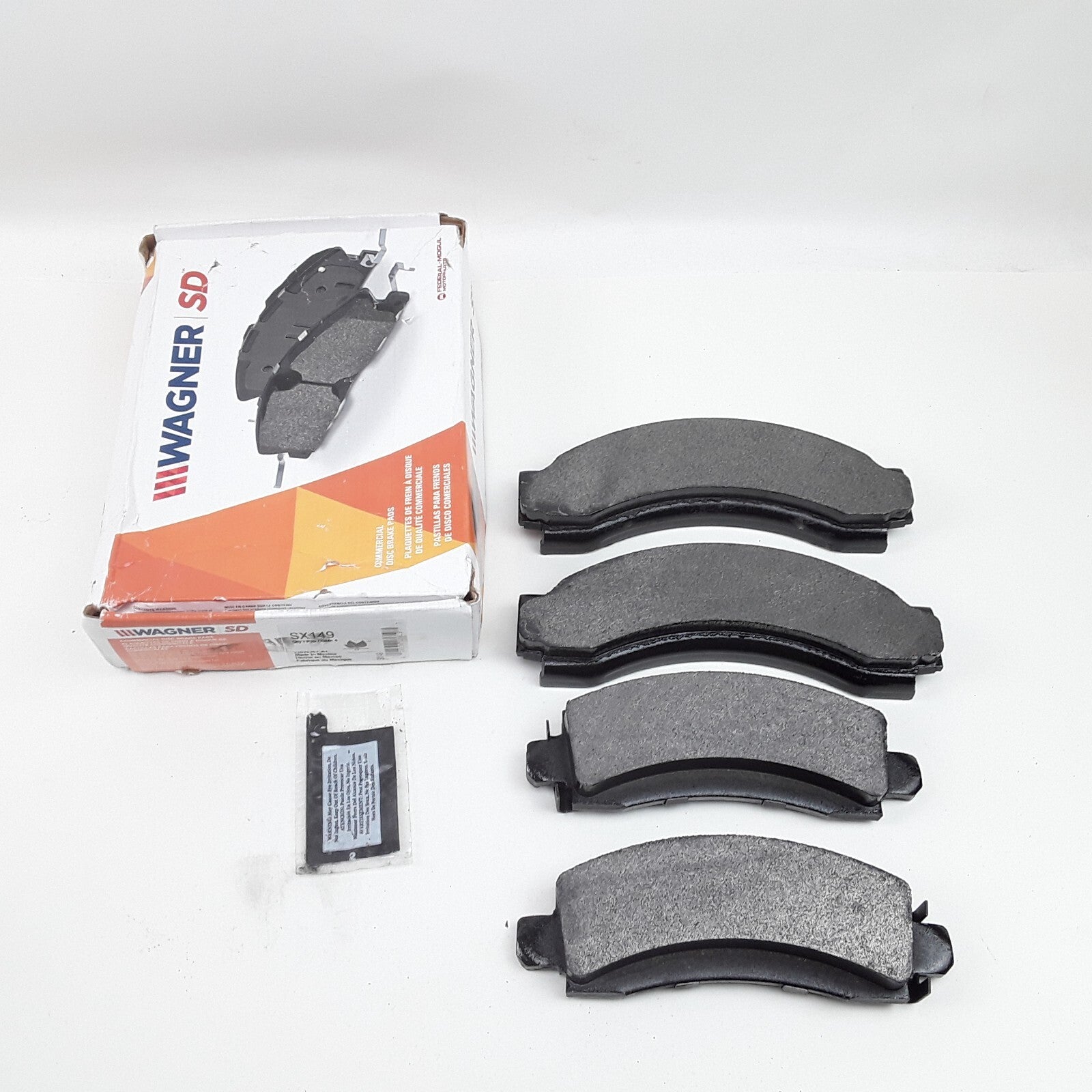 SevereDuty Rear Disc Brake Pad Set Fits Chevrolet C10 1977-78 GMC V3500 1988 91