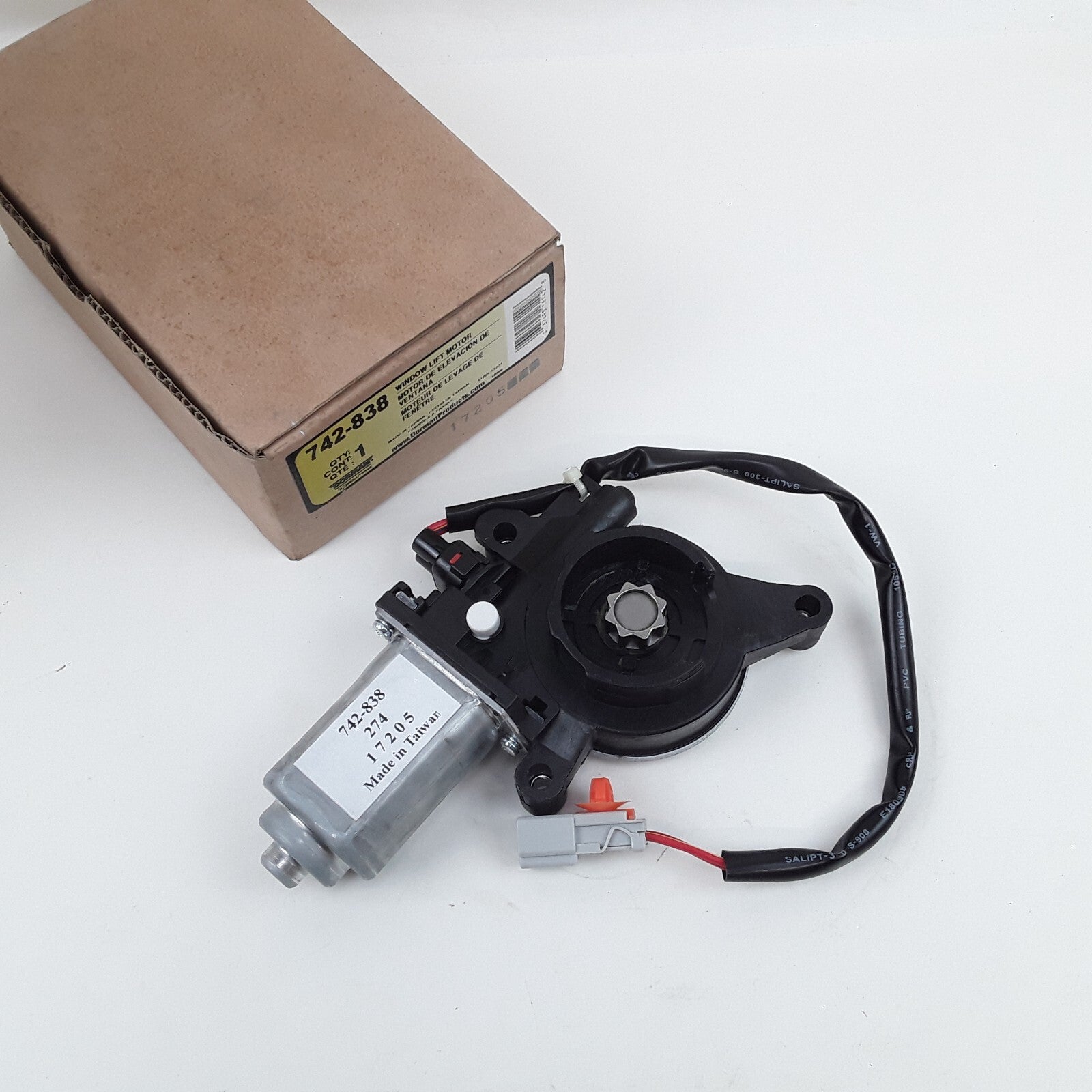 Dorman 742-838 Rear Right Power Window Motor Fits Honda Civic (2001 2002-2005)