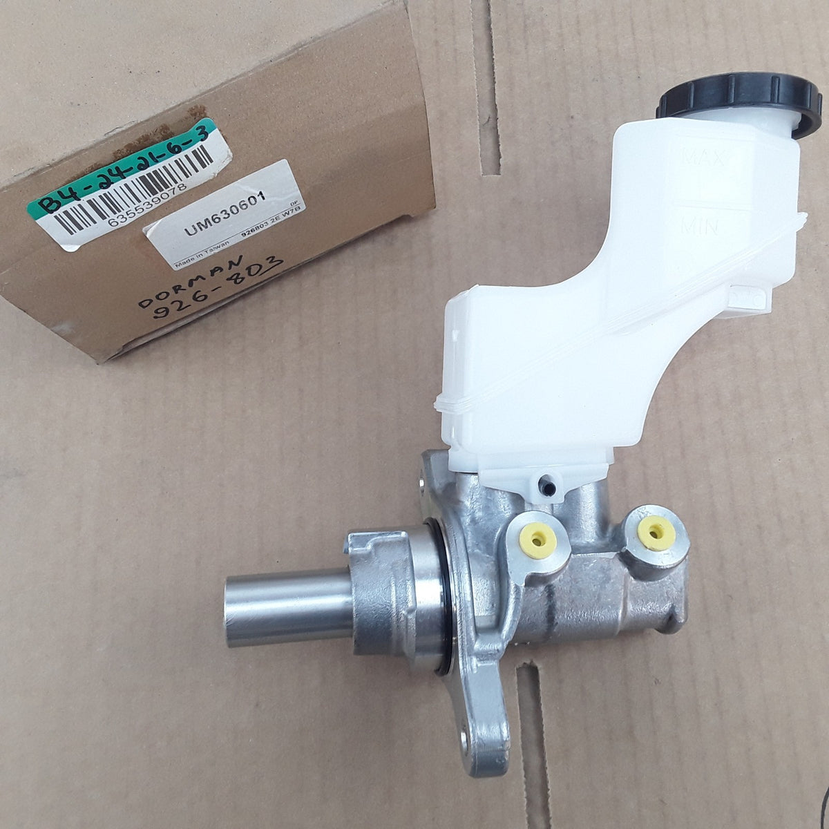Dorman M630601 Brake Master Cylinder Fits Nissan Altima (2007-2009) 3.5L, 2.5L