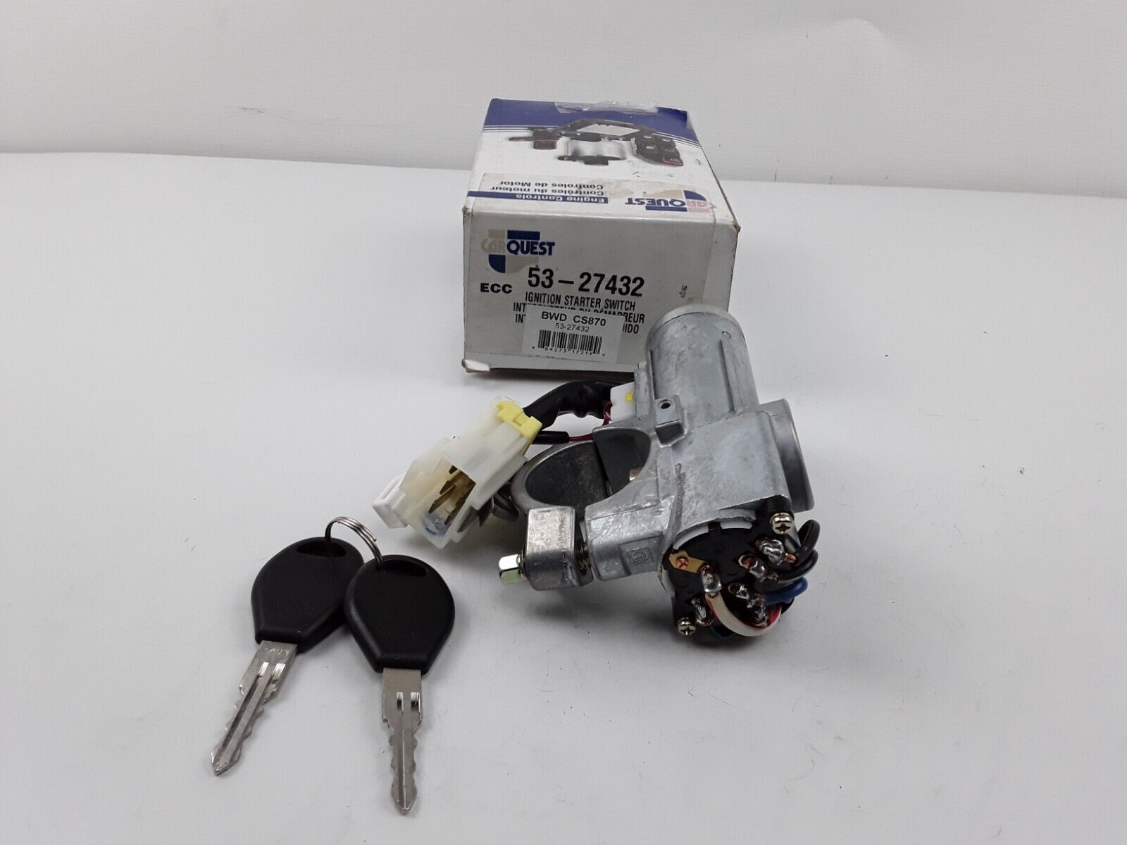 Ignition Switch With Lock Cylinder For Nissan Sentra, Maxima 1996 1997 1998 1999 - HotCarParts