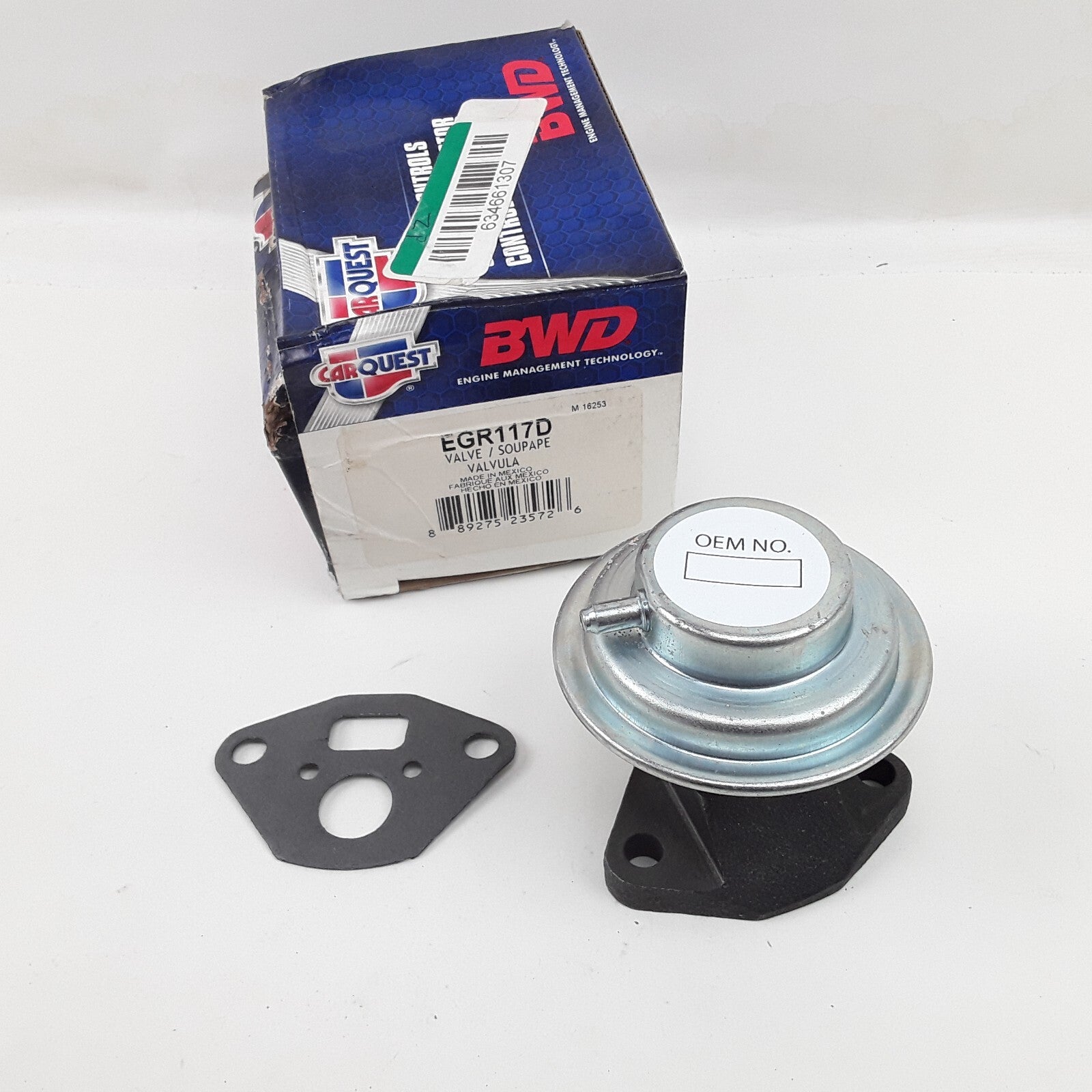 Exhaust Gas Recirculation EGR Valve Fits Chevrolet K2500 1988-95 GMC V3500 88-89