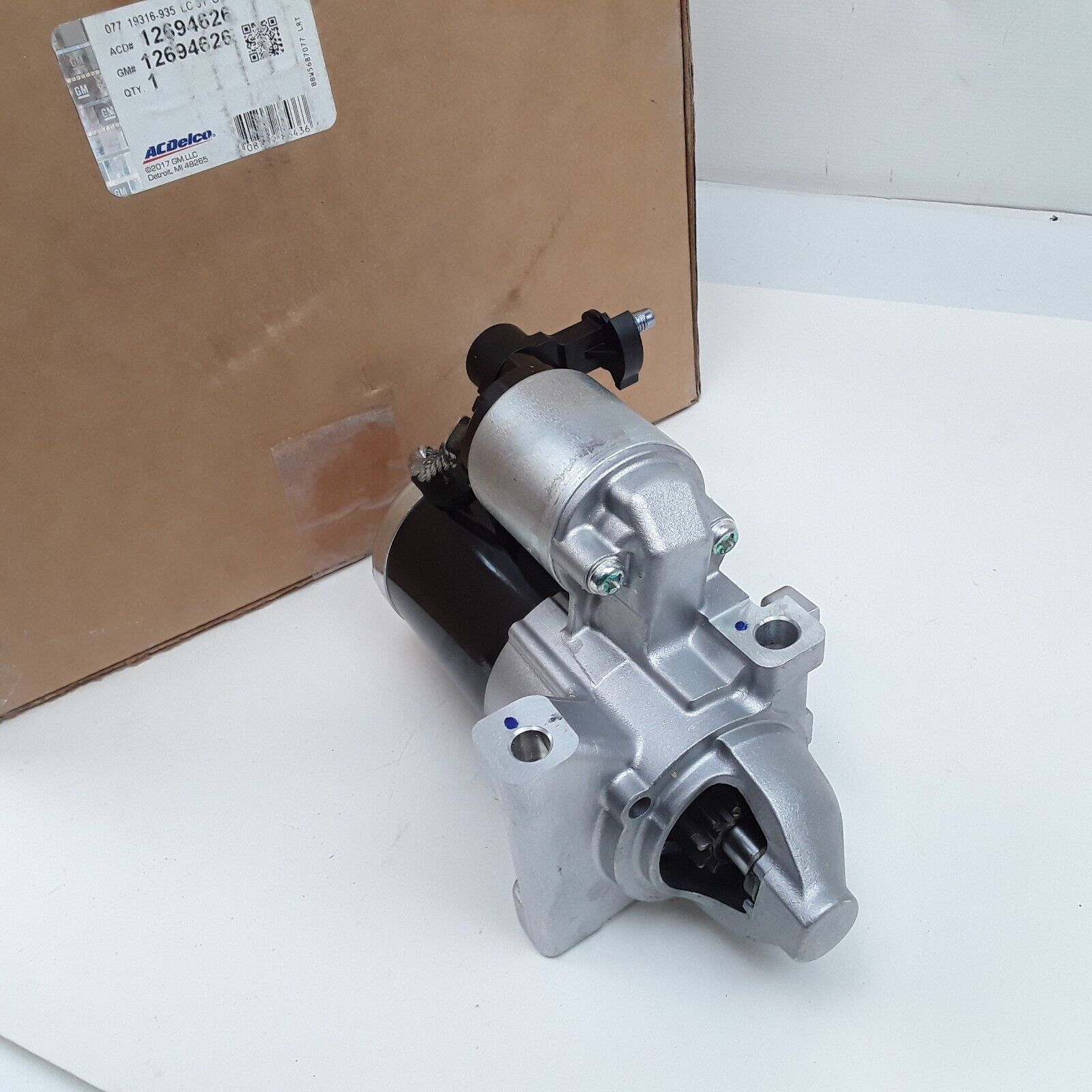 GM AcDelco 12694626 Starter Motor Assembly For Cadillac, Chevrolet, GMC 2014-19