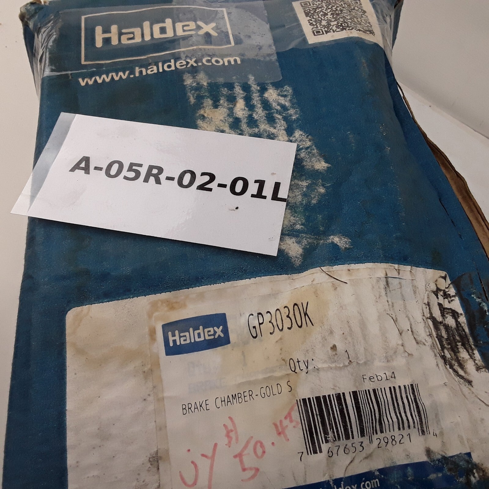 Haldex GP3030K GoldSeal Spring Brake - Piggyback, 3030, 2.5 in. Stroke Length