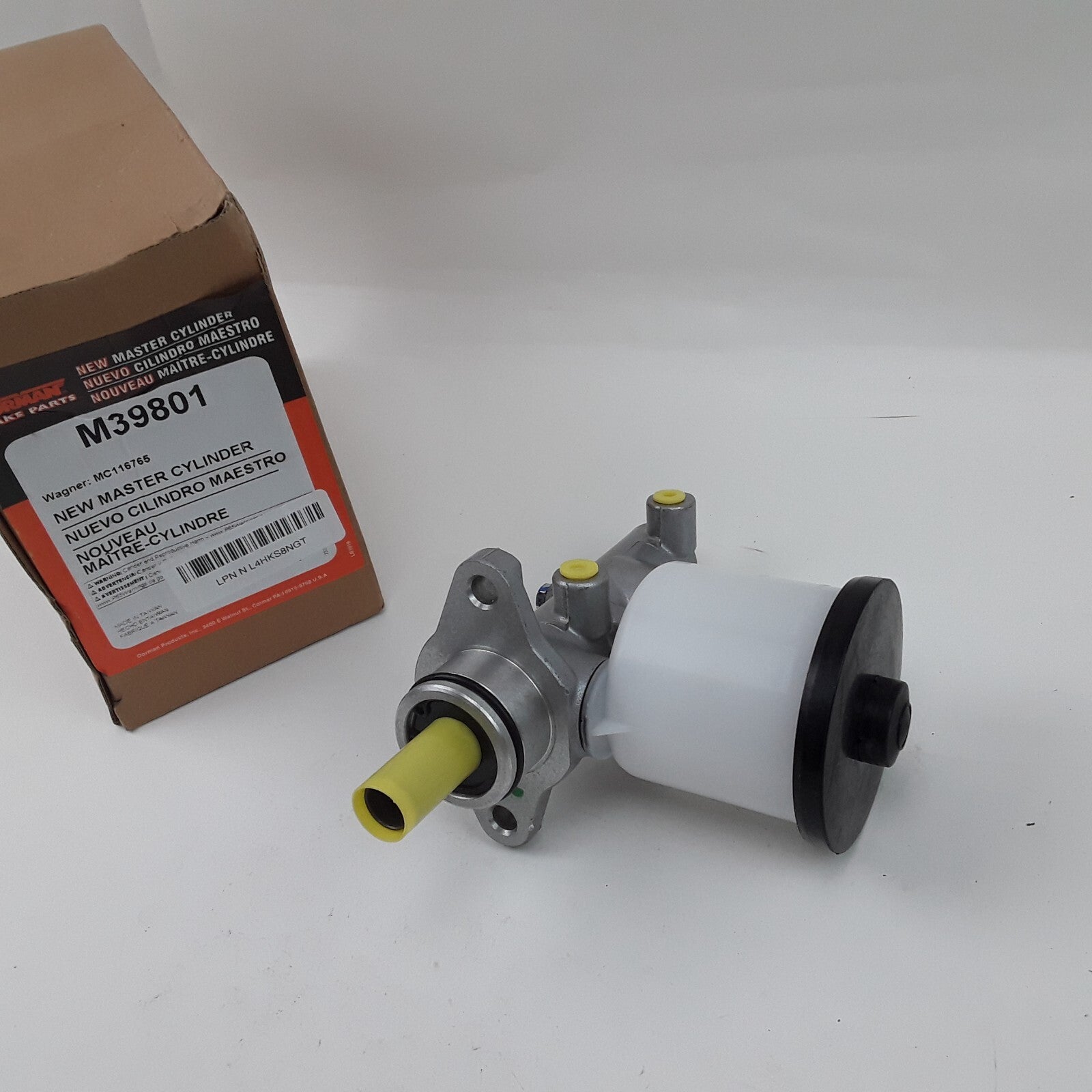 Dorman M39801 Brake Master Cylinder Gray Fits Suzuki Samurai (1986 1987 1988)