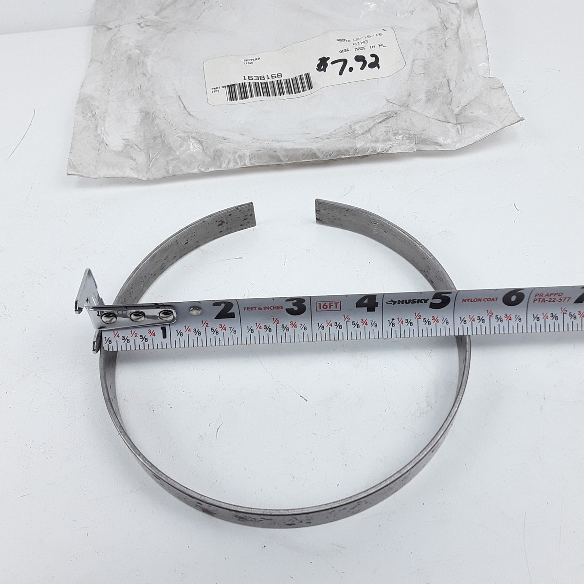 Volvo 1638168 Ring Only Exhaust Clamp Assembly Fits Mack Volvo Trucks