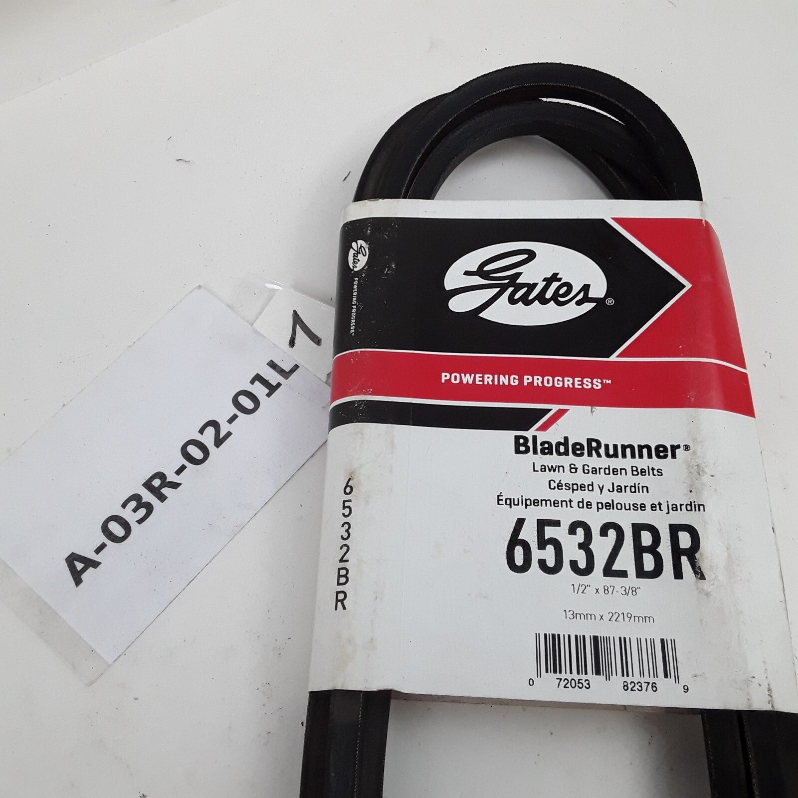 Fits BladeRunner Lawn and Garden Accessory Drive Belt Classical Section Wrapped