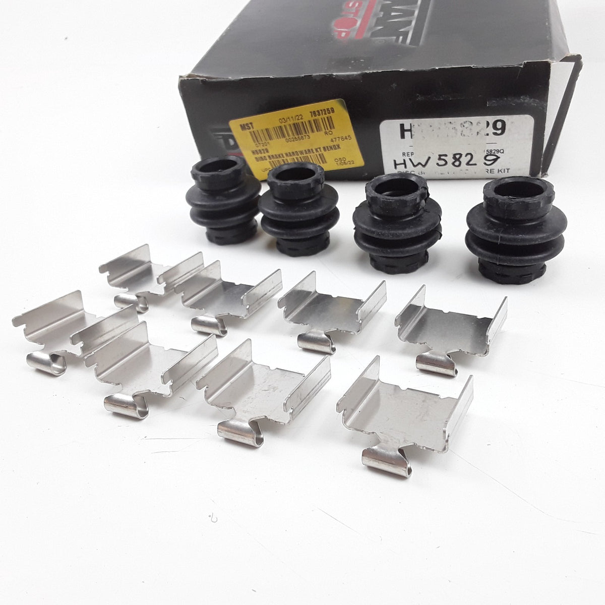 Rear Disc Brake Hardware Kit Fits Ram 5500 4500 Dodge Ram 3500 2500 (2005-2018)