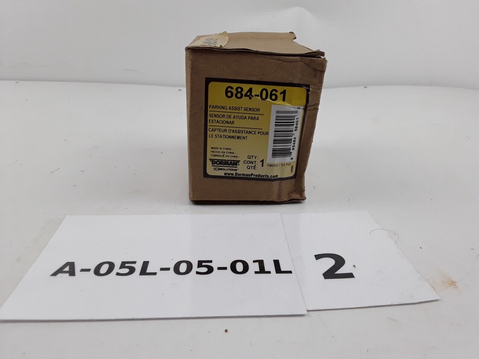 Parking Aid Sensor Dorman 684-061 Fits Buick, Cadillac, Chevrolet, GMC - HotCarParts