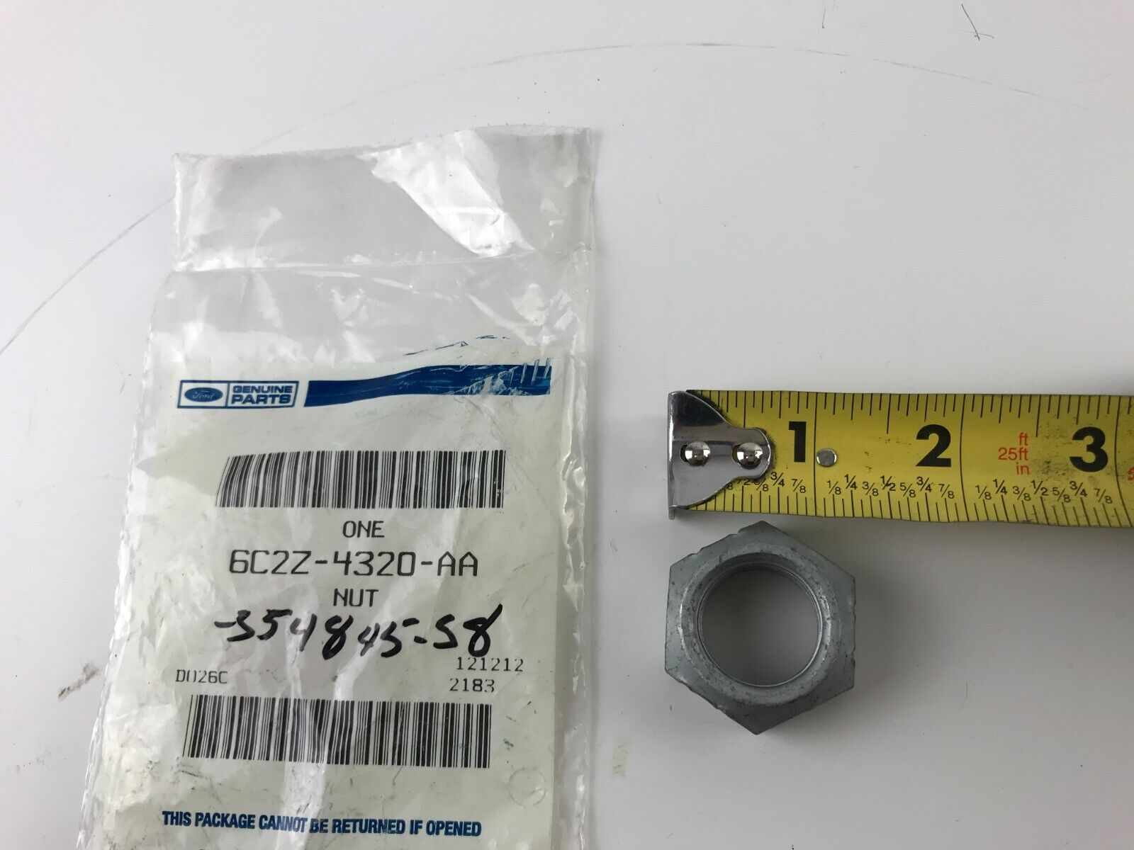 GENUINE OEM Ford Nut Locking 6C2Z-4320-AA FAST SHIPPING - HotCarParts