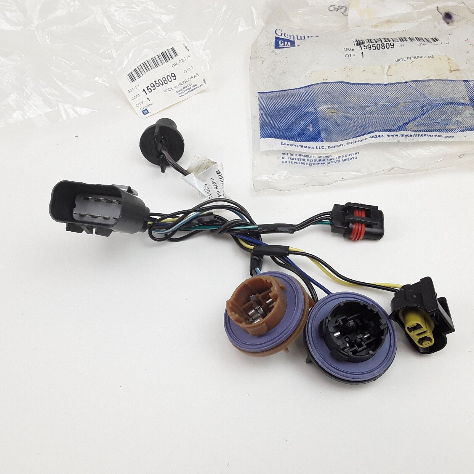 GM 15950809 Headlamp Wiring Harness for Chevrolet, GMC, Cadillac 07-14