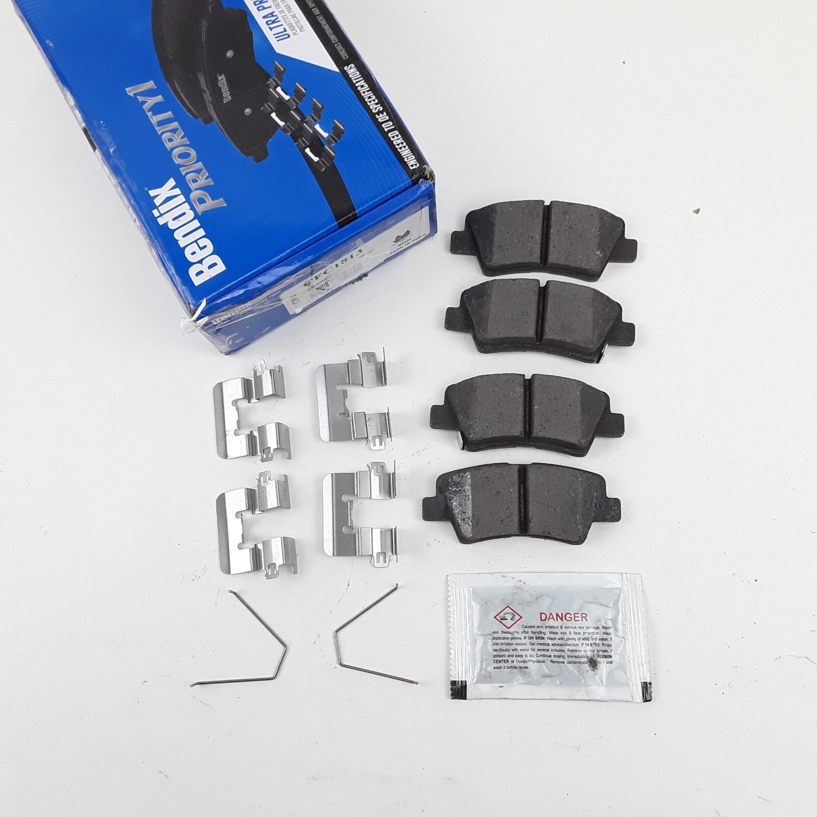 Rear Disc Brake Pad Set-Priority One Ceramic Fits Hyundai Elantra GT 2016-2020