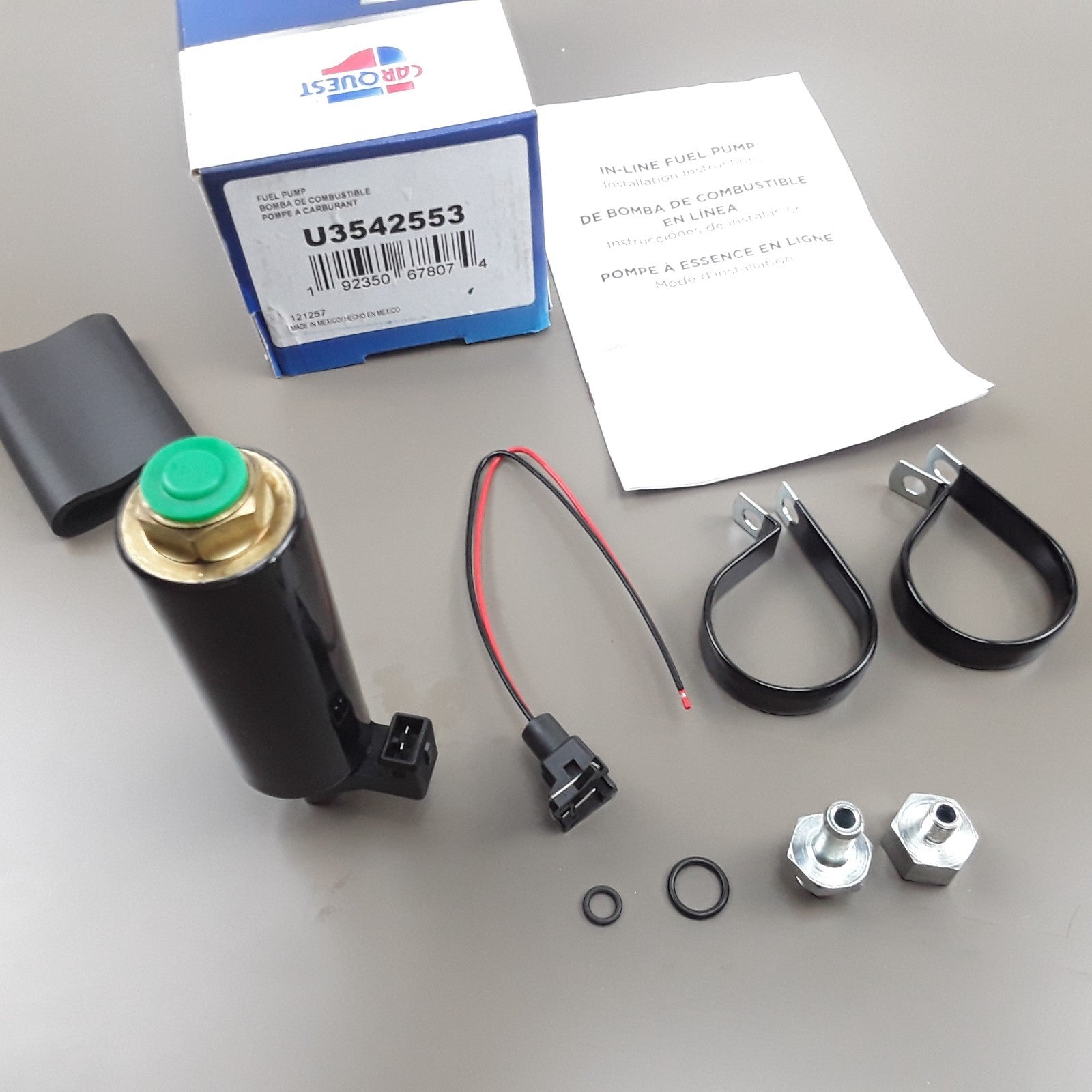 Carquest U3542553 Electric Fuel Pump Heavy Duty Fits Chrysler Imperial (1982)