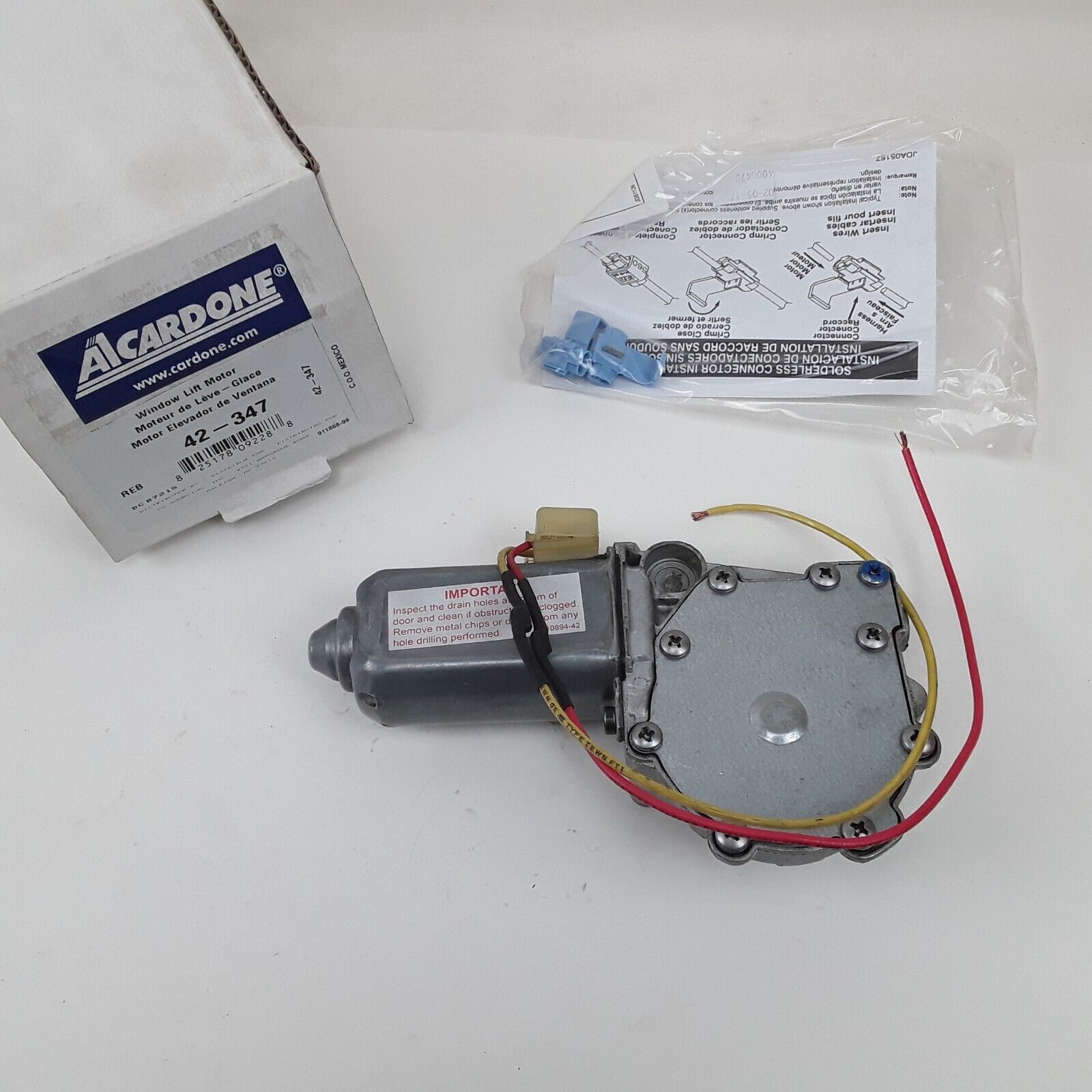 Front Left Power Window Motor Fits Ford F-150 F-250 1997-1998 Lobo F-250 HD 1997