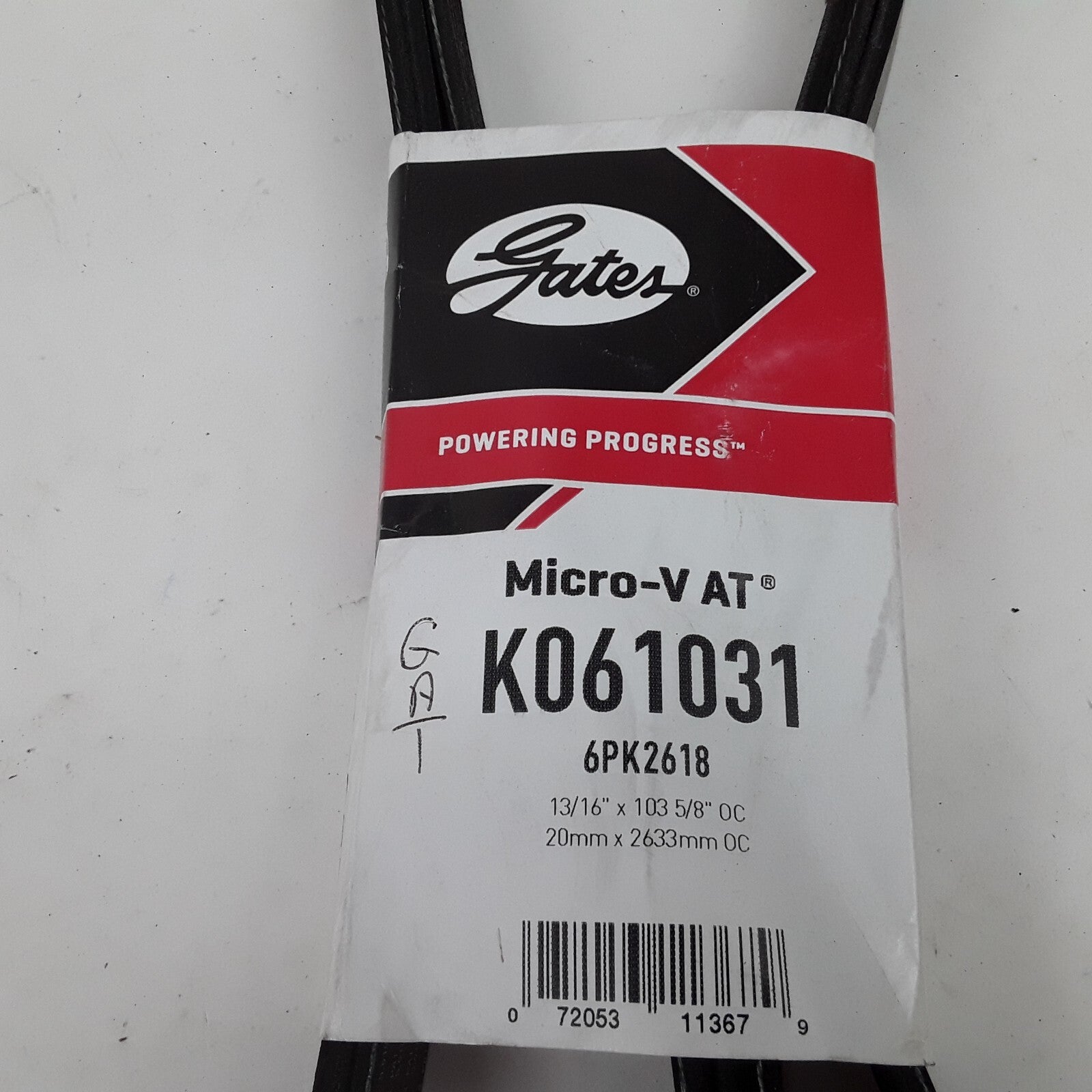 Micro-V Serpentine Drive Belt Fits Ford Buick GMC Oldsmobile Lincoln Saab