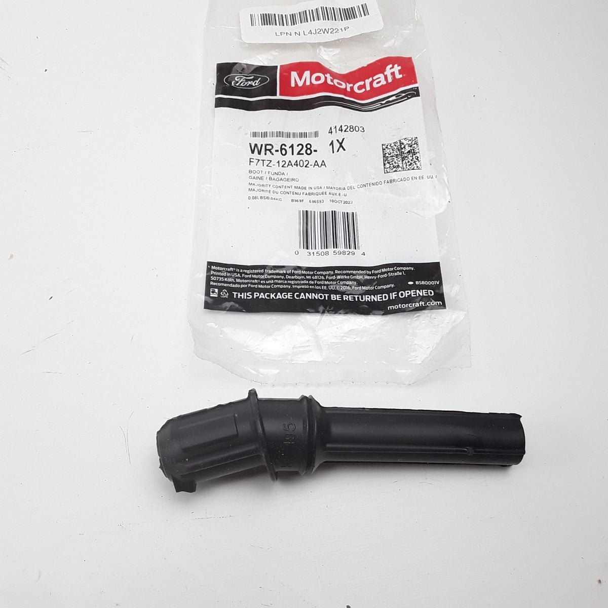 Motorcraft WR-6128 Electronic Ignition Spark Plug Boot for Ford Lincoln Mercury