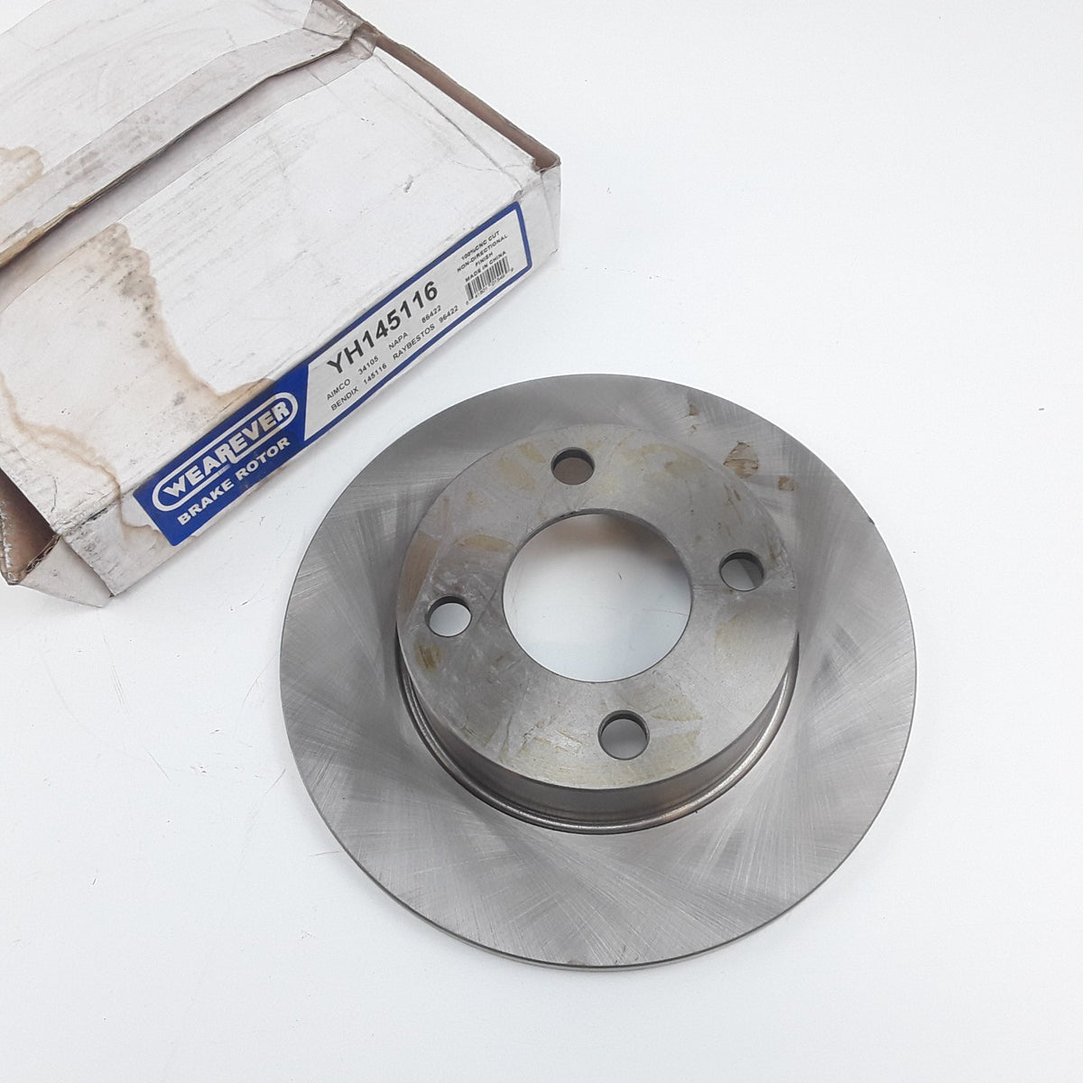 Rear Brake Rotor Fits Audi 100 Quattro 1989 1990 1991