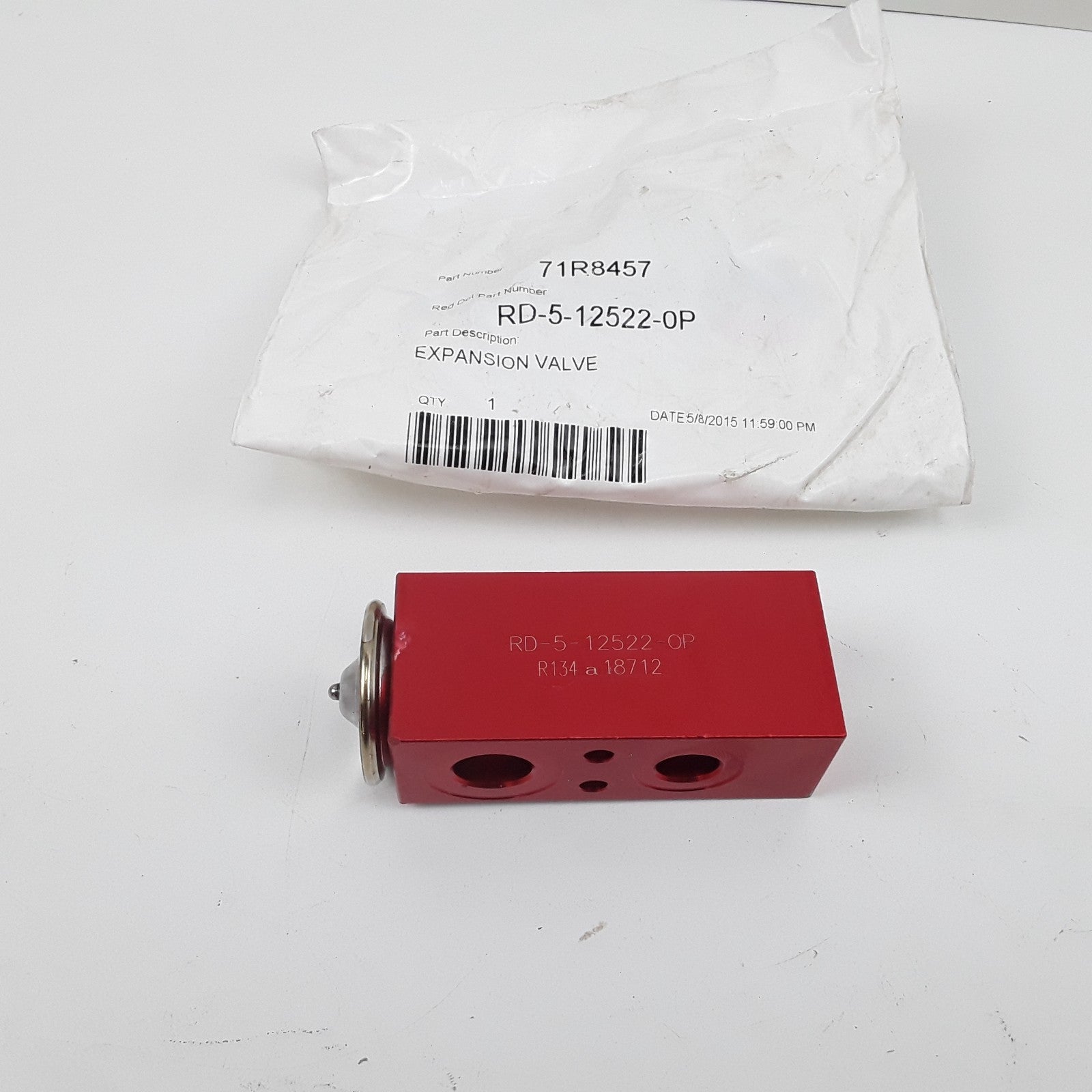 Red Dot 71R8457 A/C Flow Restrictors A/C Expansion Valve RD-5-12522-OP