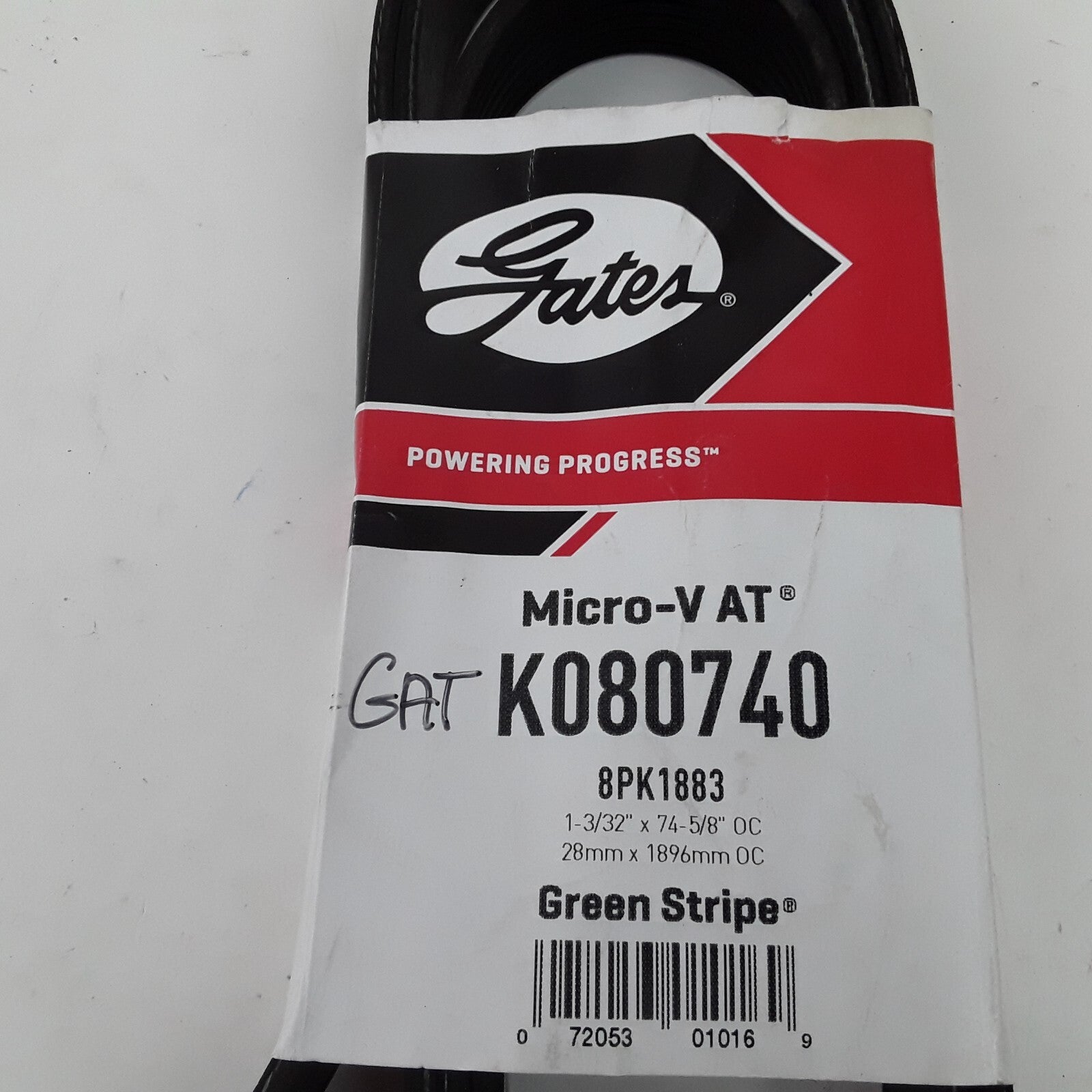 Micro-V Serpentine Drive Belt Fit Freightliner FL80 04-05 Blue Bird TC2000 02-04
