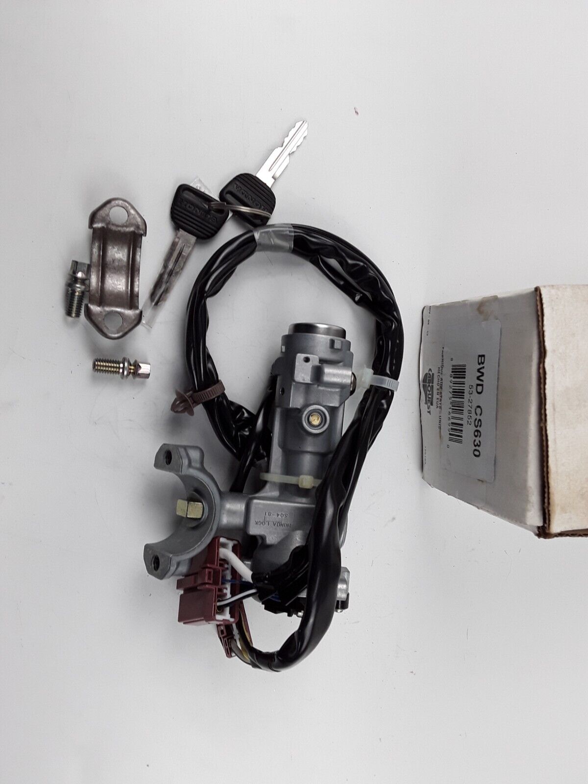 Ignition Switch With Lock Cylinder For Honda Civic 96-2000,Acura Integra 98-1999 - HotCarParts