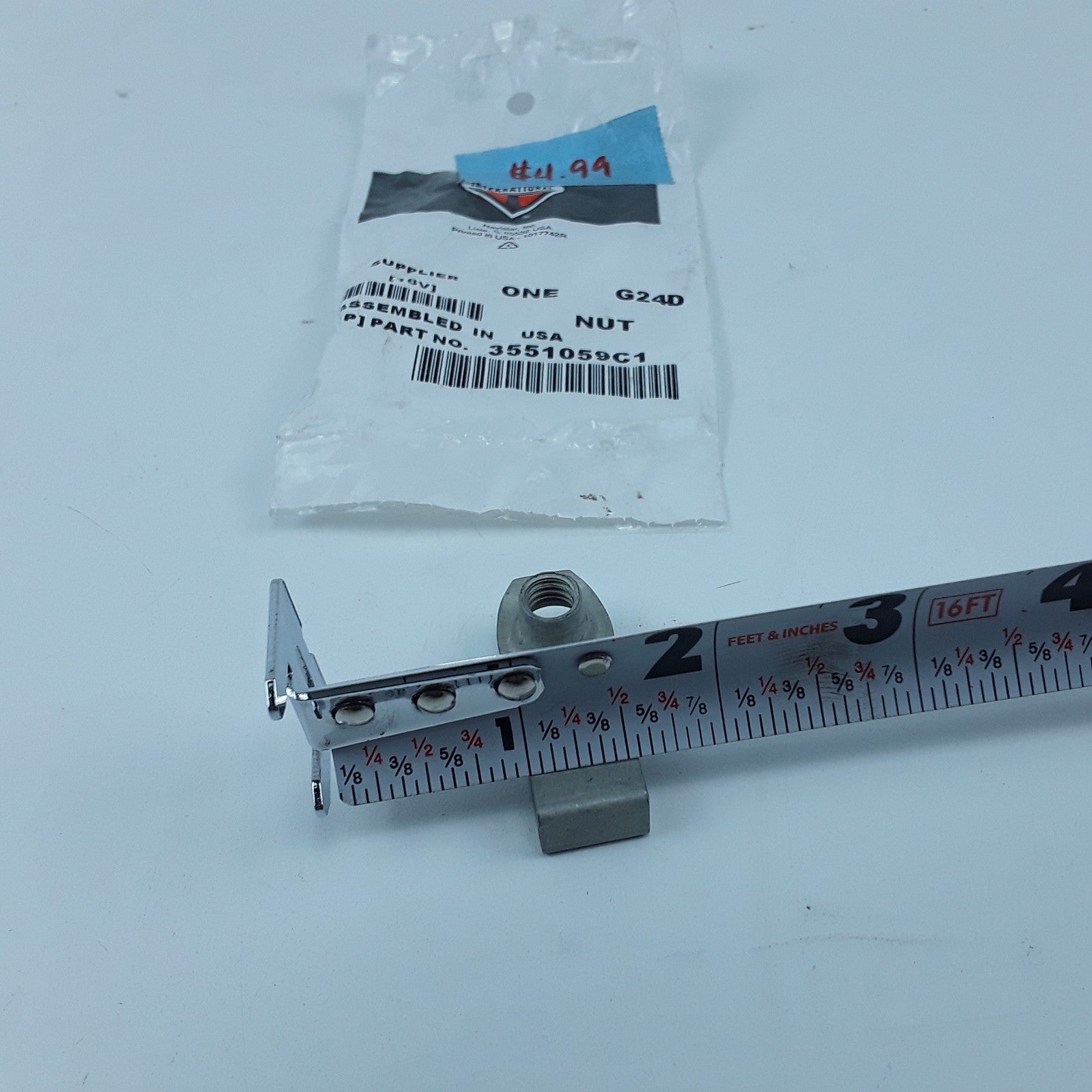 M8 x 1.25mm Speed Nut For CE LT HX MV CV HV & LoneStar DuraStar 3551059C1