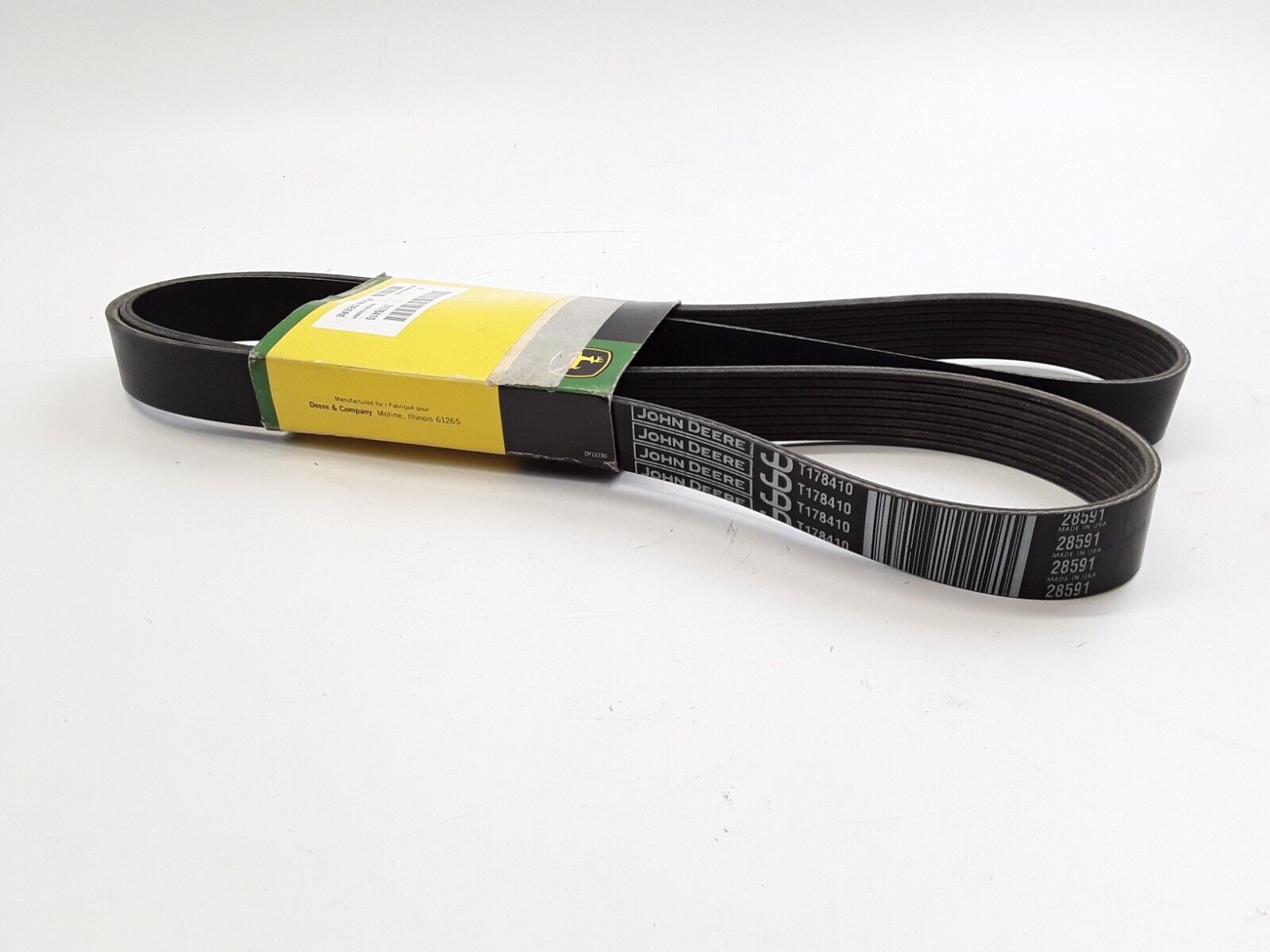 Genuine John Deere T178410 Serpentine Belt Fits Kenworth K300, Freightliner FS65 - HotCarParts
