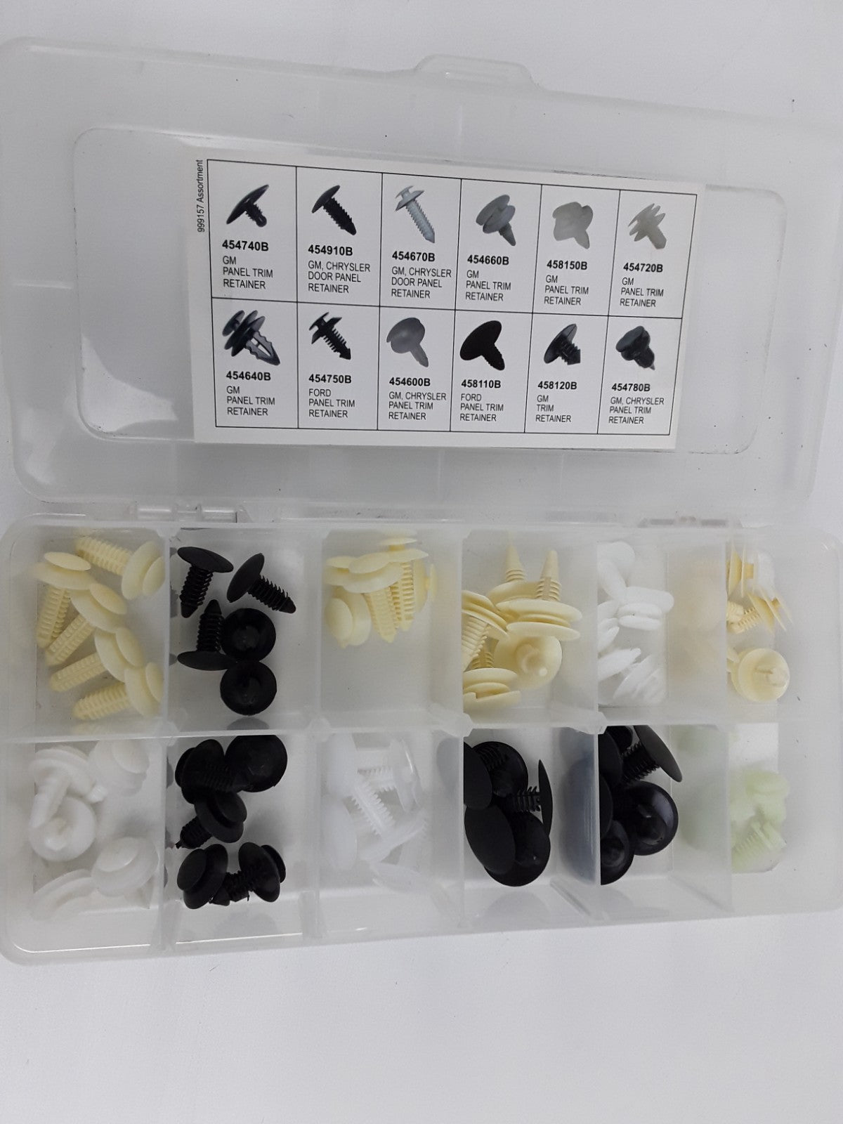 Body Fasteners Kit Assymbly For Door Panel Trim Retainer Fits Chrysler GM Ford