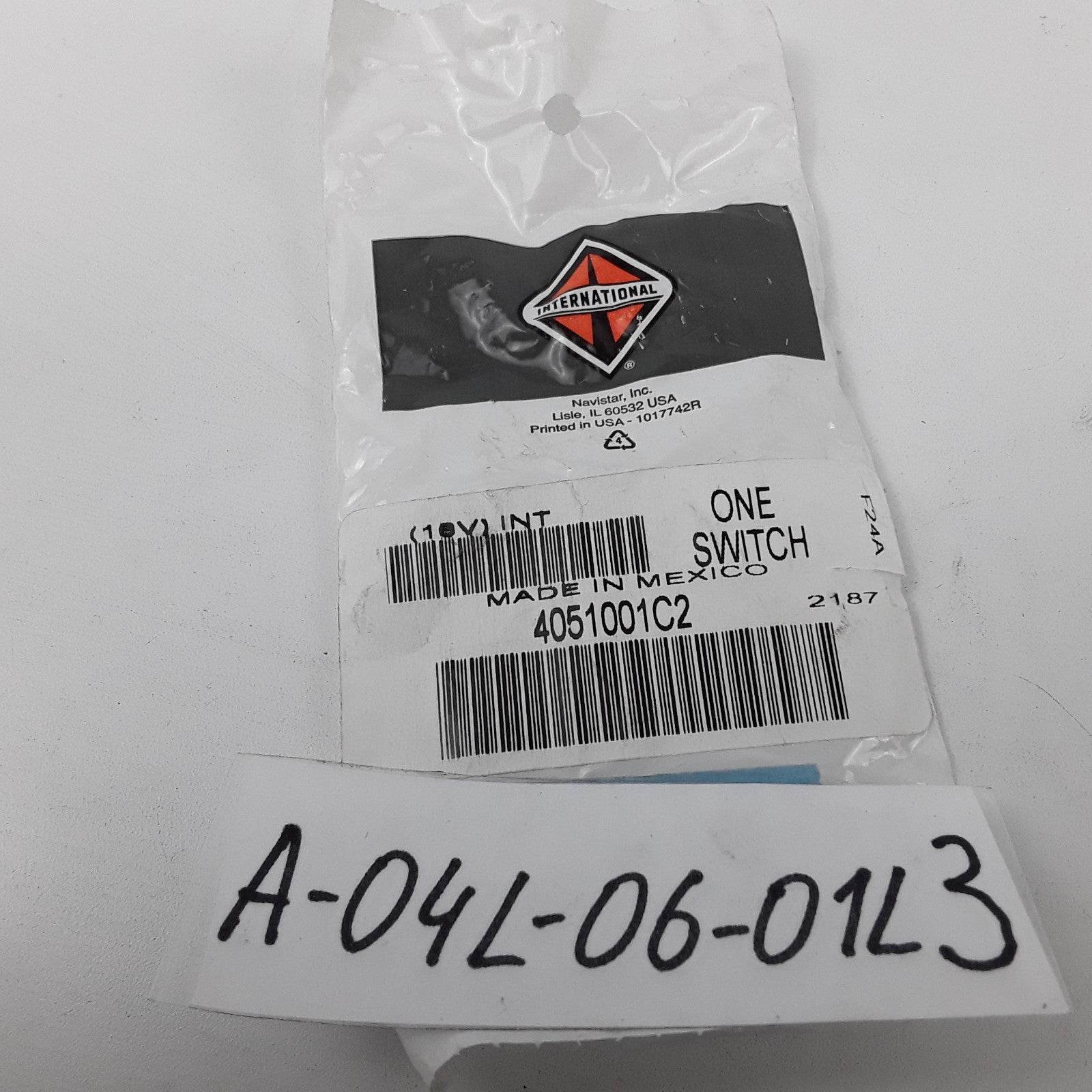 Pressure Sensor Fits International CV515 RH613 7600 3300 HV613 3100 (2016-2022)