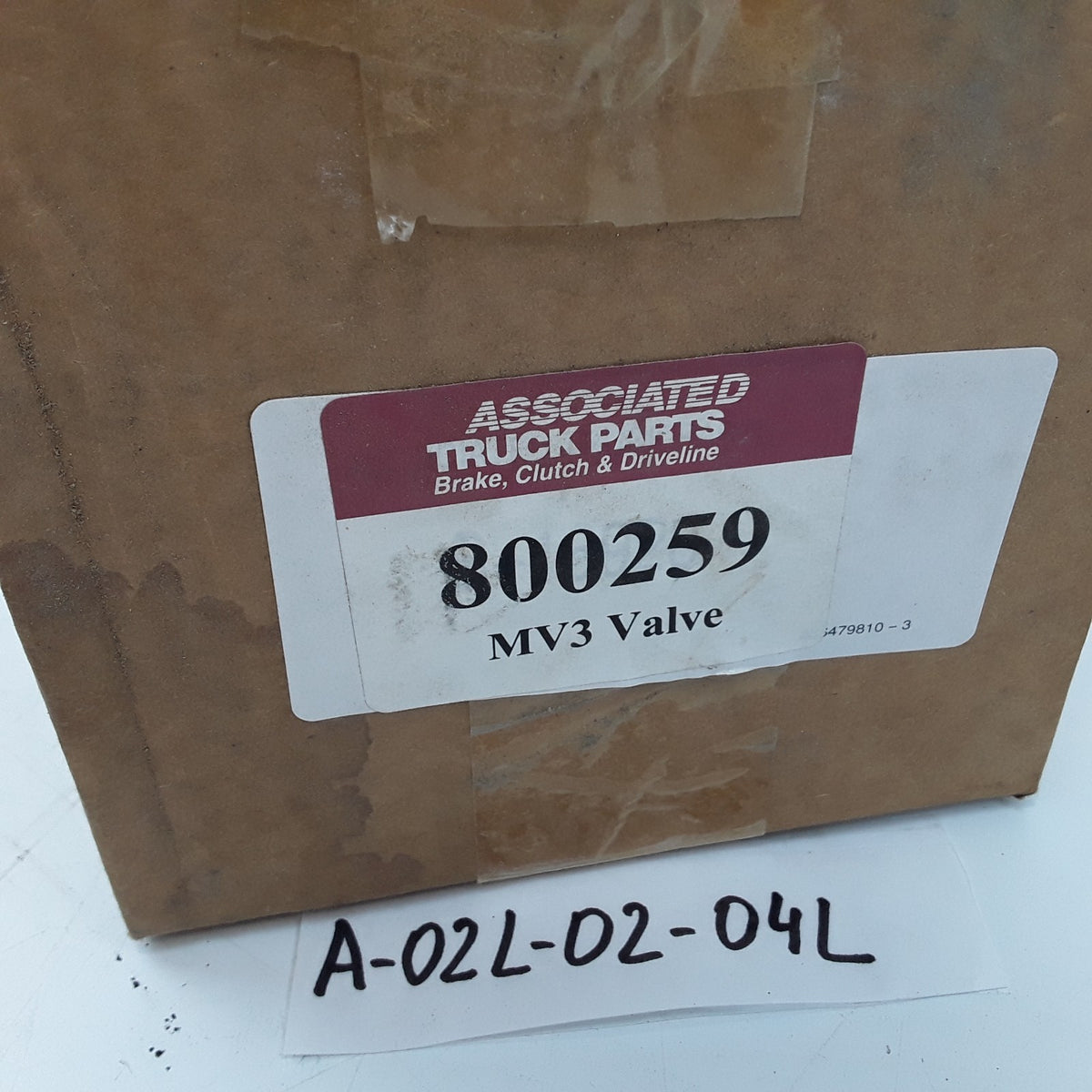MV3 Dash Control Valve Replaces RKN20623, TR800259, S-16928, 298817N, KN20622