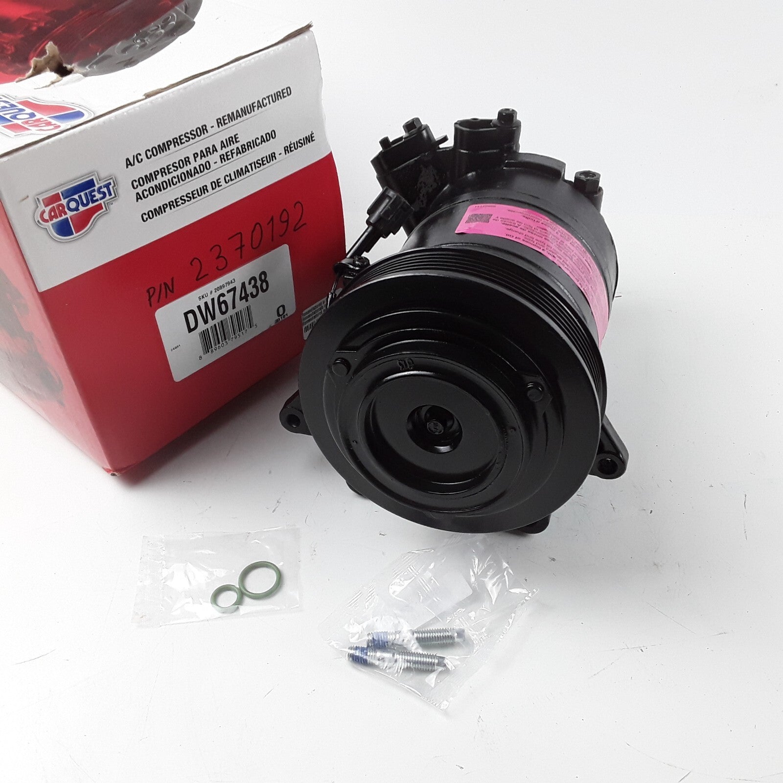 Carquest Premium DW67438 A/C Compressor Fits Nissan Altima Maxima (2002-2008)