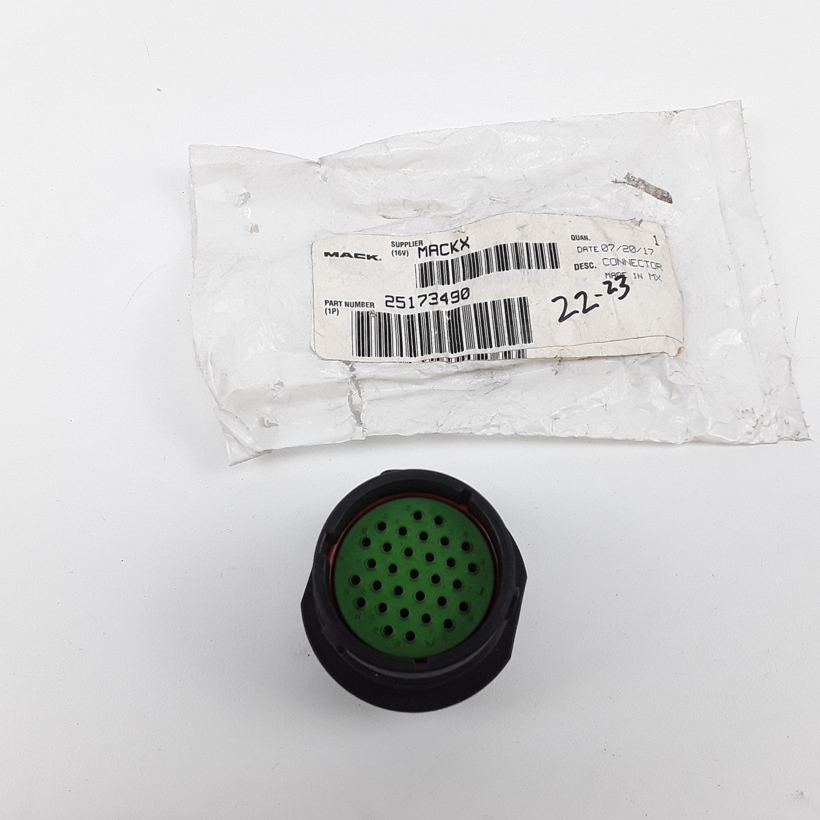 Mack 25173490 Electrical Connector Assembly For Mack Trucks