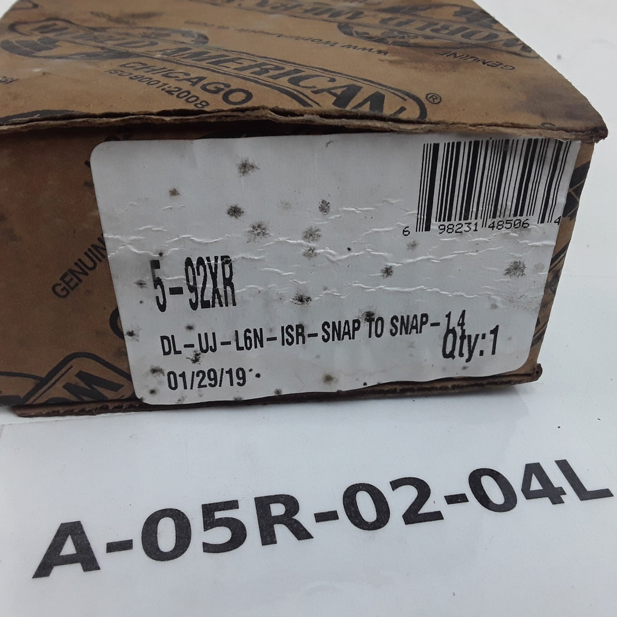 Universal Joint Fits GMC P35/P3500 Van P3500 P35 Chevrolet P30 Van P30 1970-1999
