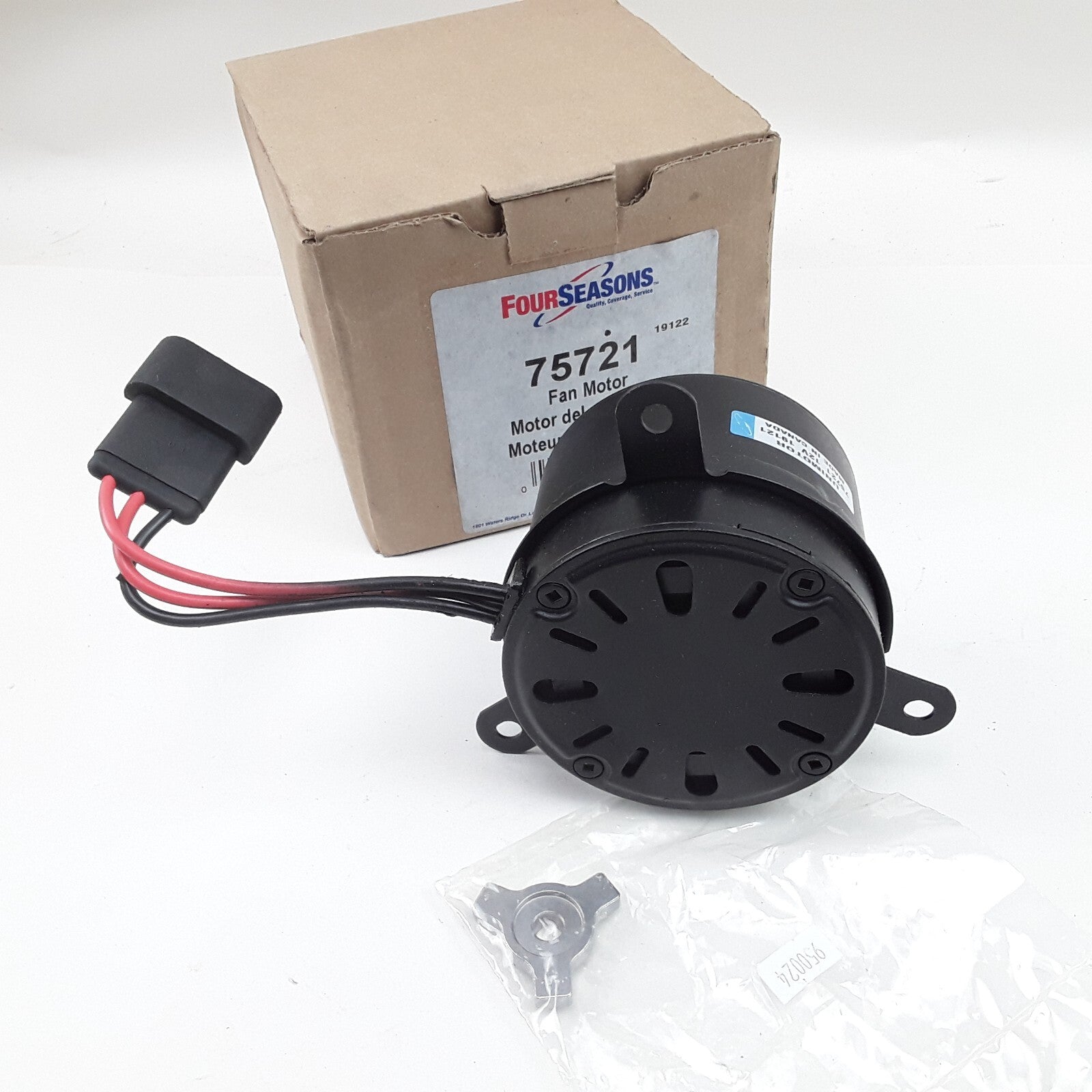 A/C Condenser Fan Motor Fits Ford Crown Victoria Lincoln Town Car 1998-2002
