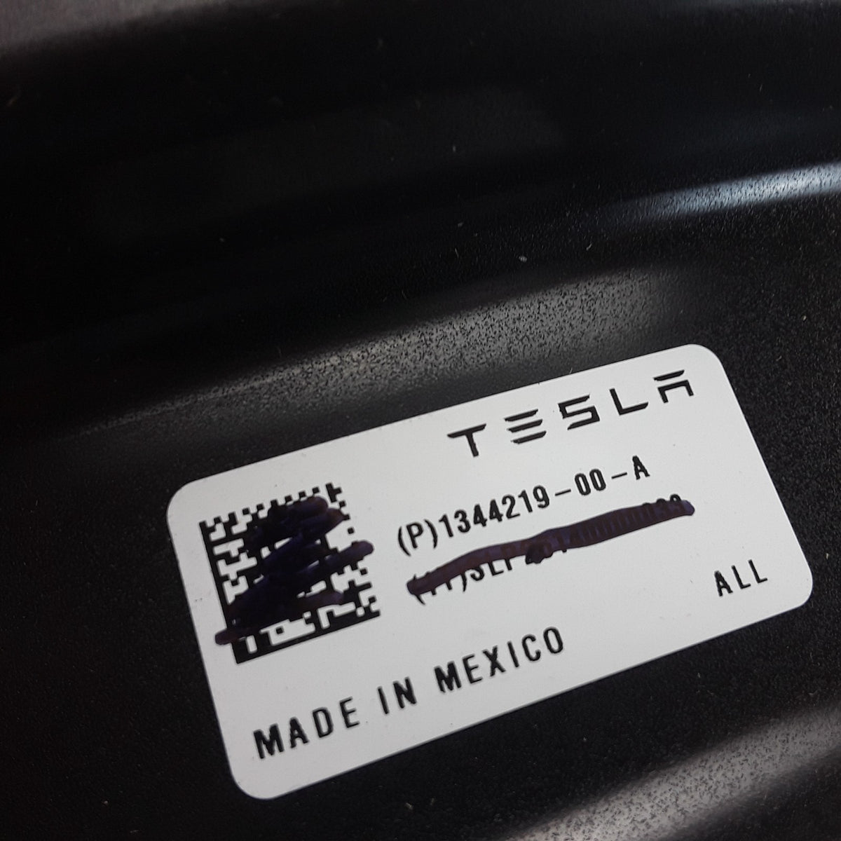 For Tesla Model 3 , 18x8.5 ET38 Black Steel Wheel 1344219-00-A
