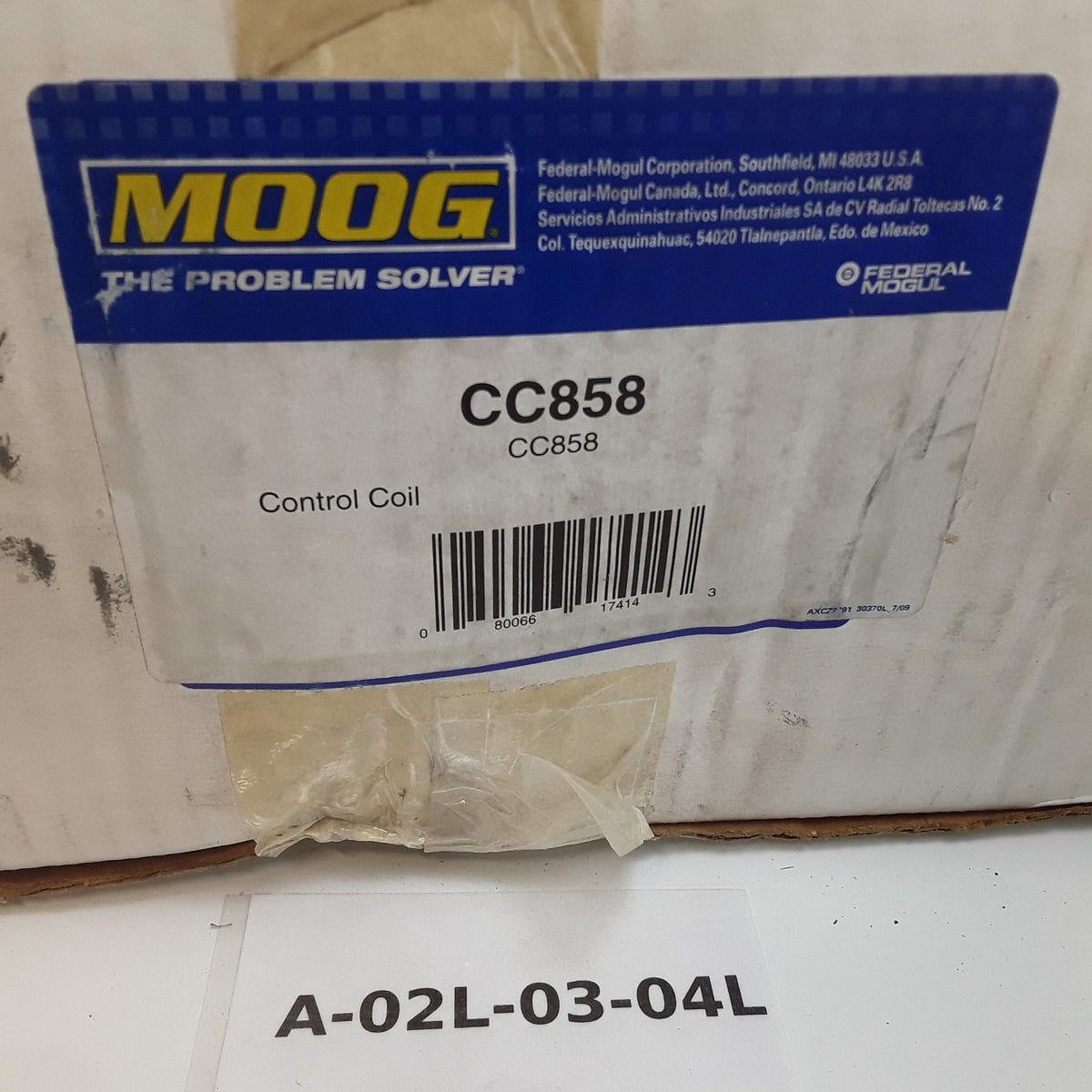 MOOG CC858 Front Coil Spring Set Fits Ford Taurus Mercury Sable (1986 1987-1995)