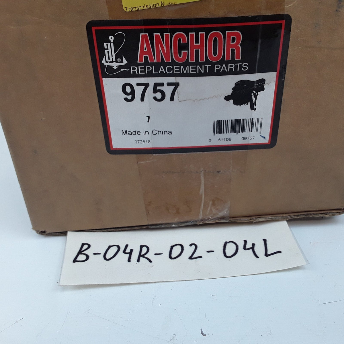 Anchor 9757 Left Transmission Mount Fits Hyundai Sonata (2011 2012-2014) 2.4L-L4
