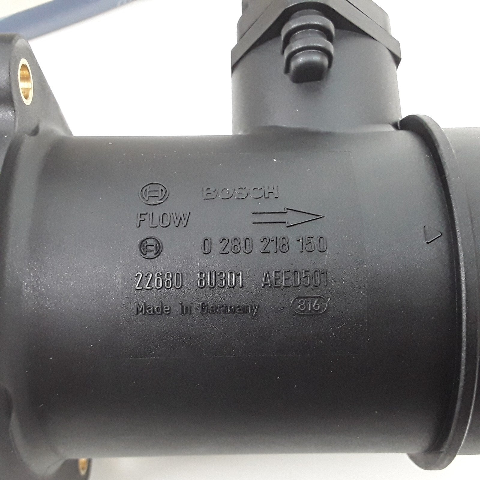 Bosch 0280218150 Mass Air Flow Sensor Assembly Fits Nissan Sentra 2003 2004-2006