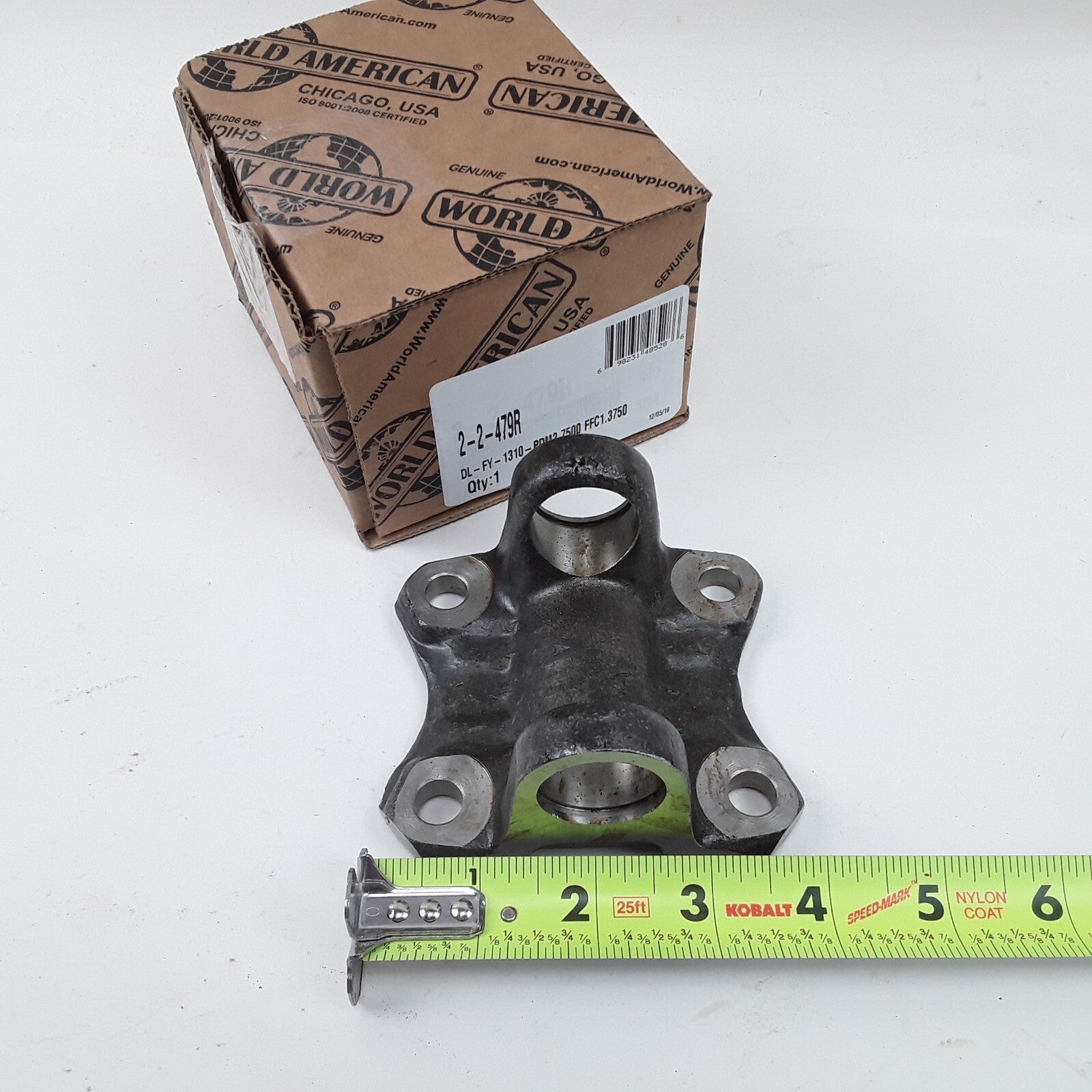 World American 2-2-479R - 1280/1310 Series Drive Shaft Flange Yoke 1.375" Spline