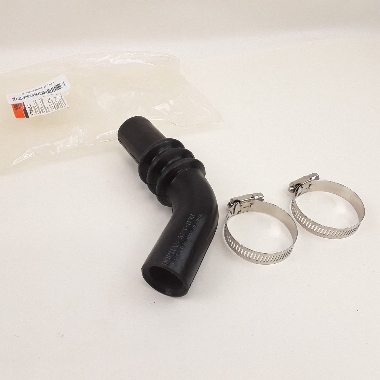 Dorman 573-053 Fuel Filler Neck Hose Black Fits Toyota Tacoma (2001 2003 2004)