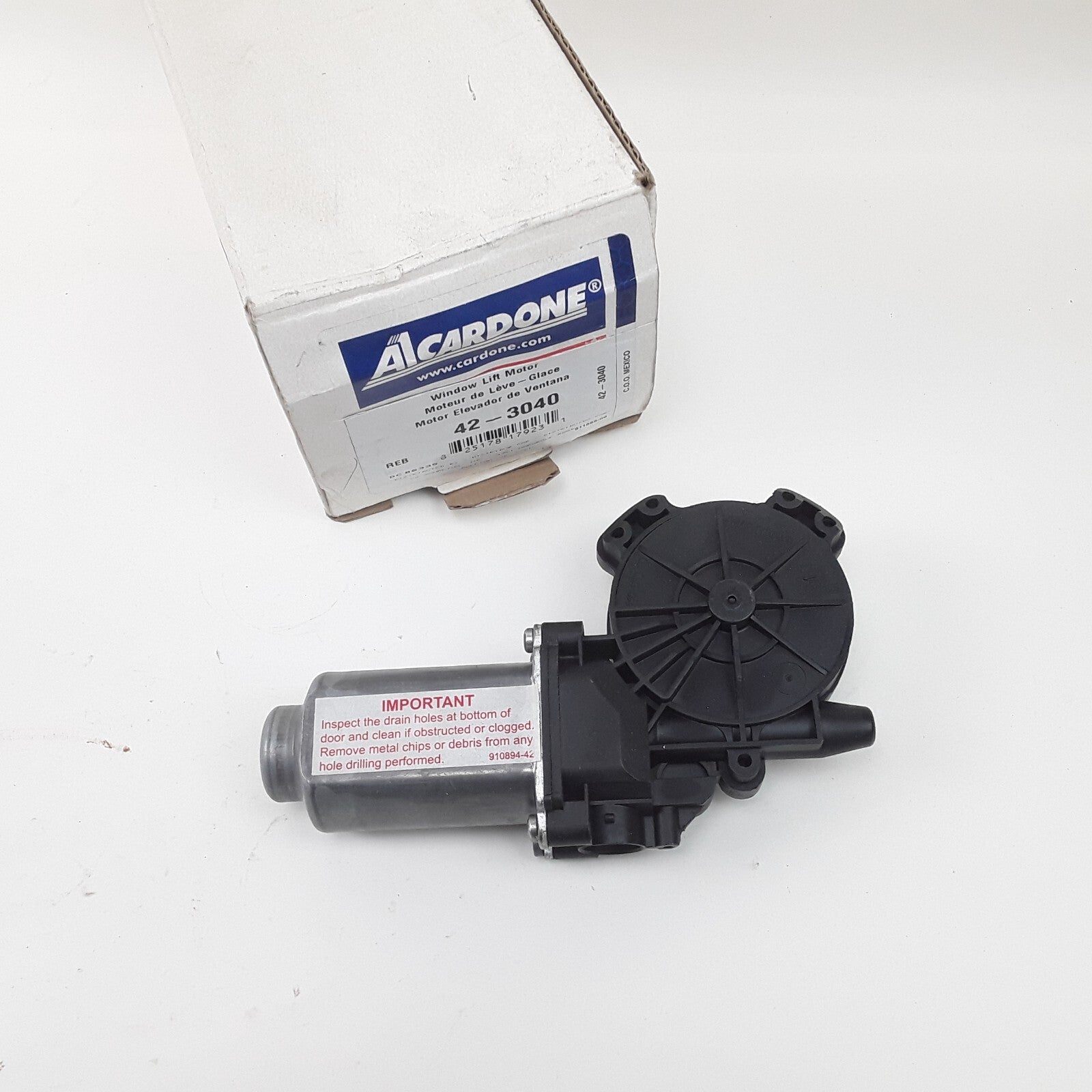 Cardone 42-3040 Front Left Power Window Motor Reman For Ford F-150 2004-2008
