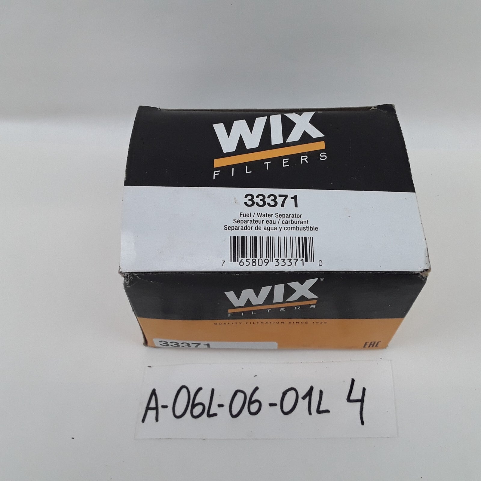 WIX 33371 Fuel Filter Fits Various John Deere & Other Farm Applications