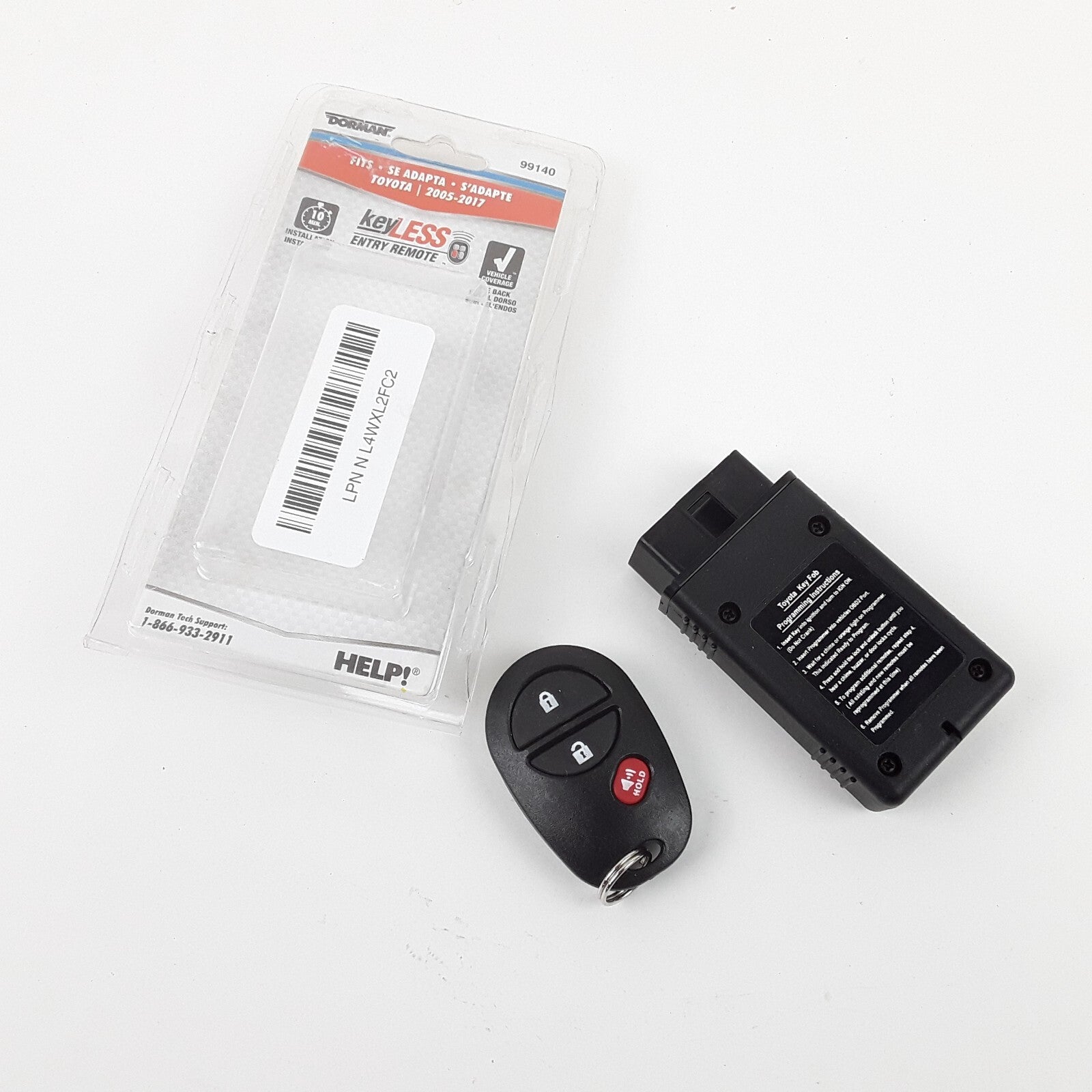 Keyless Entry Remote 3 Button Fits Toyota Sequoia Sienna Tacoma Tundra 2004-2020